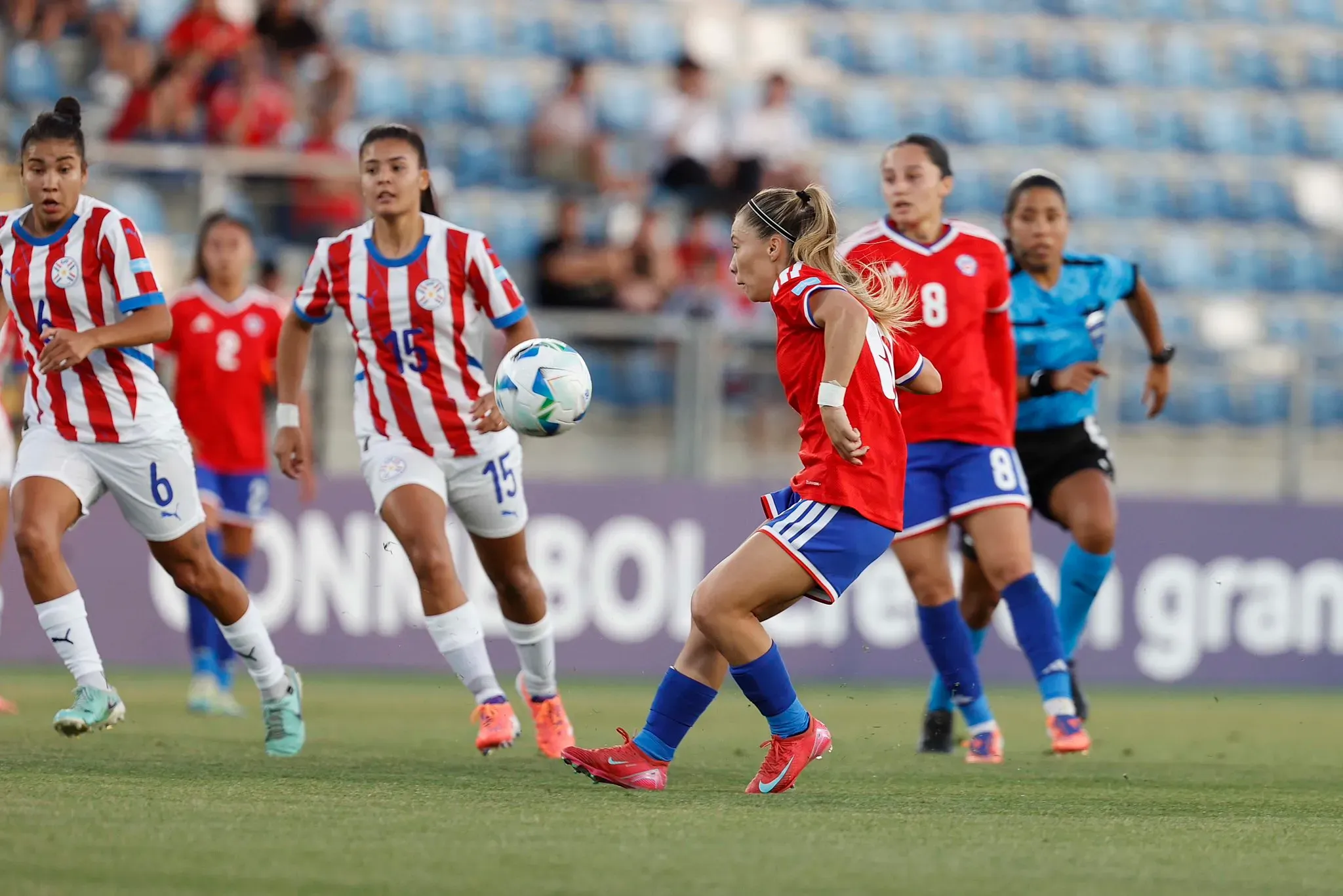 Yanara Aedo fue clave en el triunfo de Chile Femenino vs Paraguay | Foto: La Roja