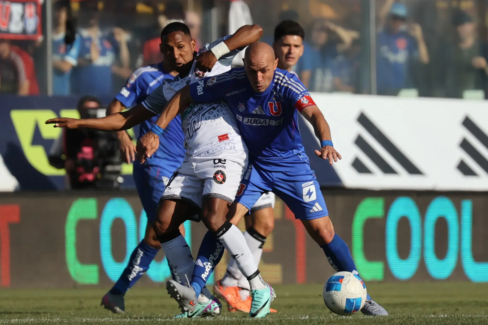 Marcelo Díaz jugó 45 minutos ante Deportes Limache. Foto: Dragomir Yankovic/Photosport