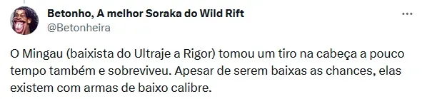 Foto: X/Betonho, a melhor Soraka do Wild Rift