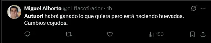 Fuente: &#039;X&#039;