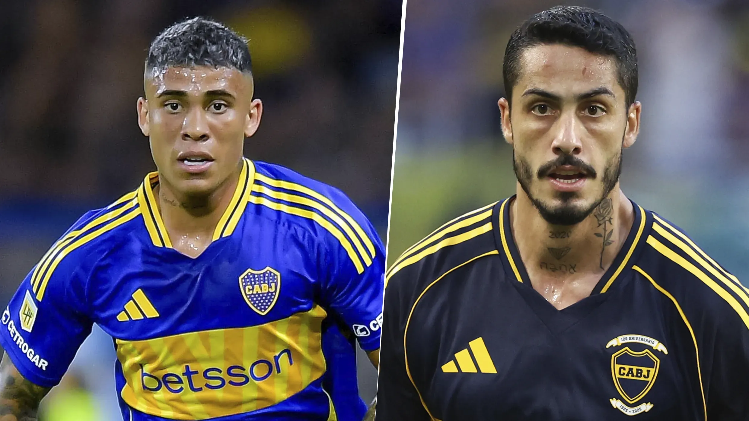Costa y Figal participaron de la práctica de fútbol.
