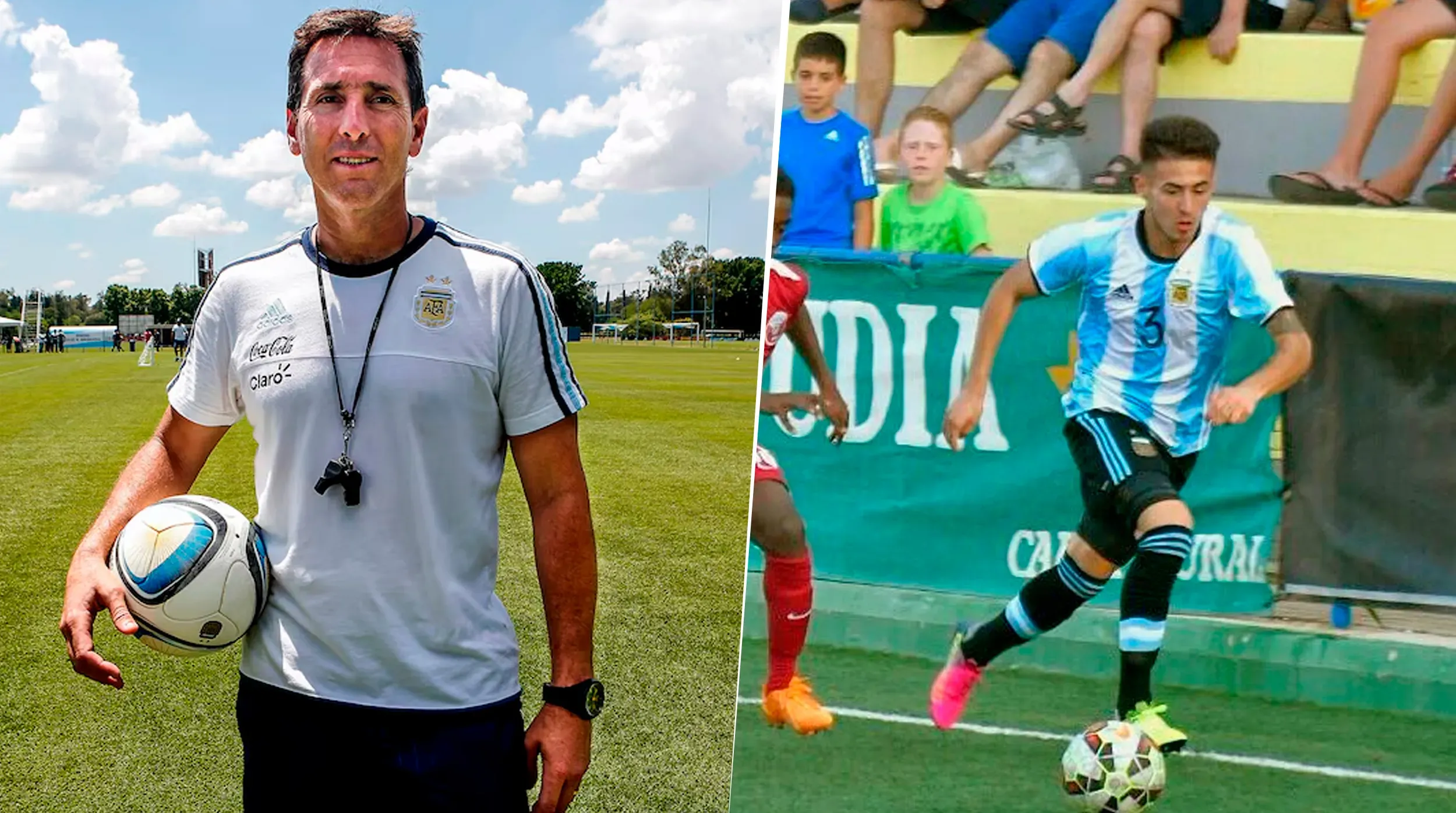 Úbeda y Rojas coincidieron en la Selección Argentina Sub 20. (Agustín Marcarian/Instagram)