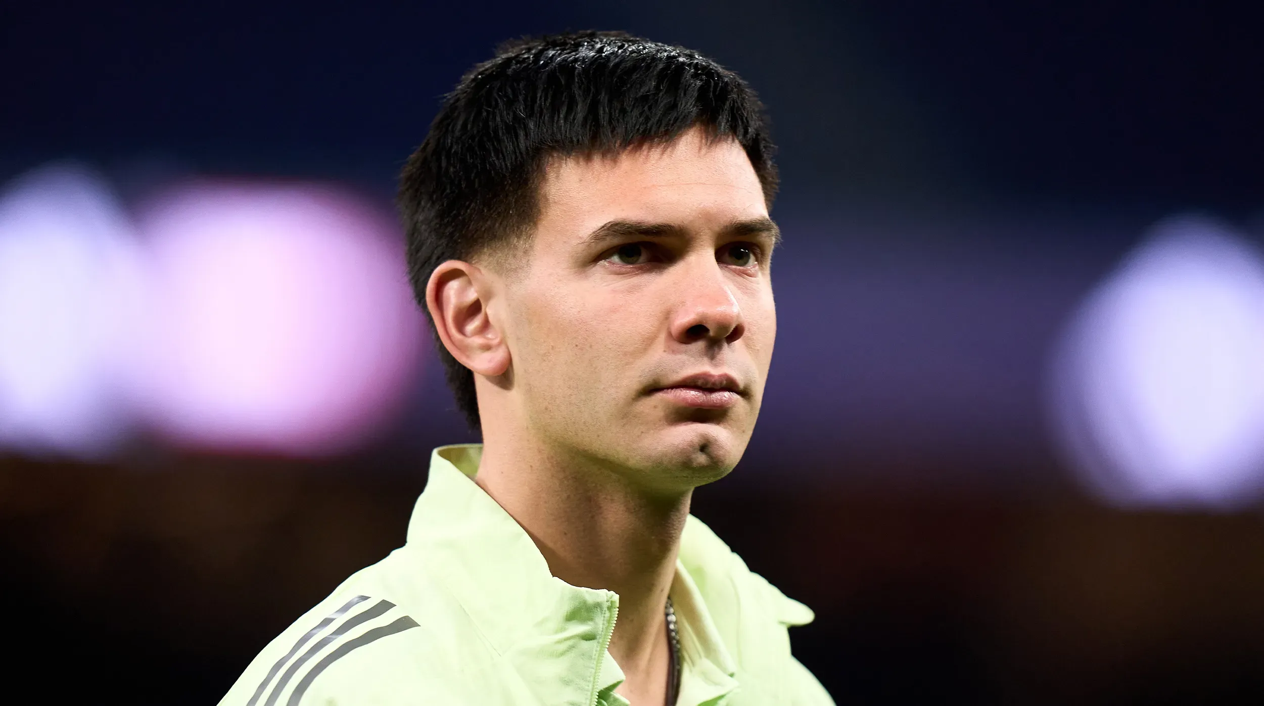 Mastantuono no goza de continuidad en Real Madrid y podría evalular la chance de salir por minutos (Getty).