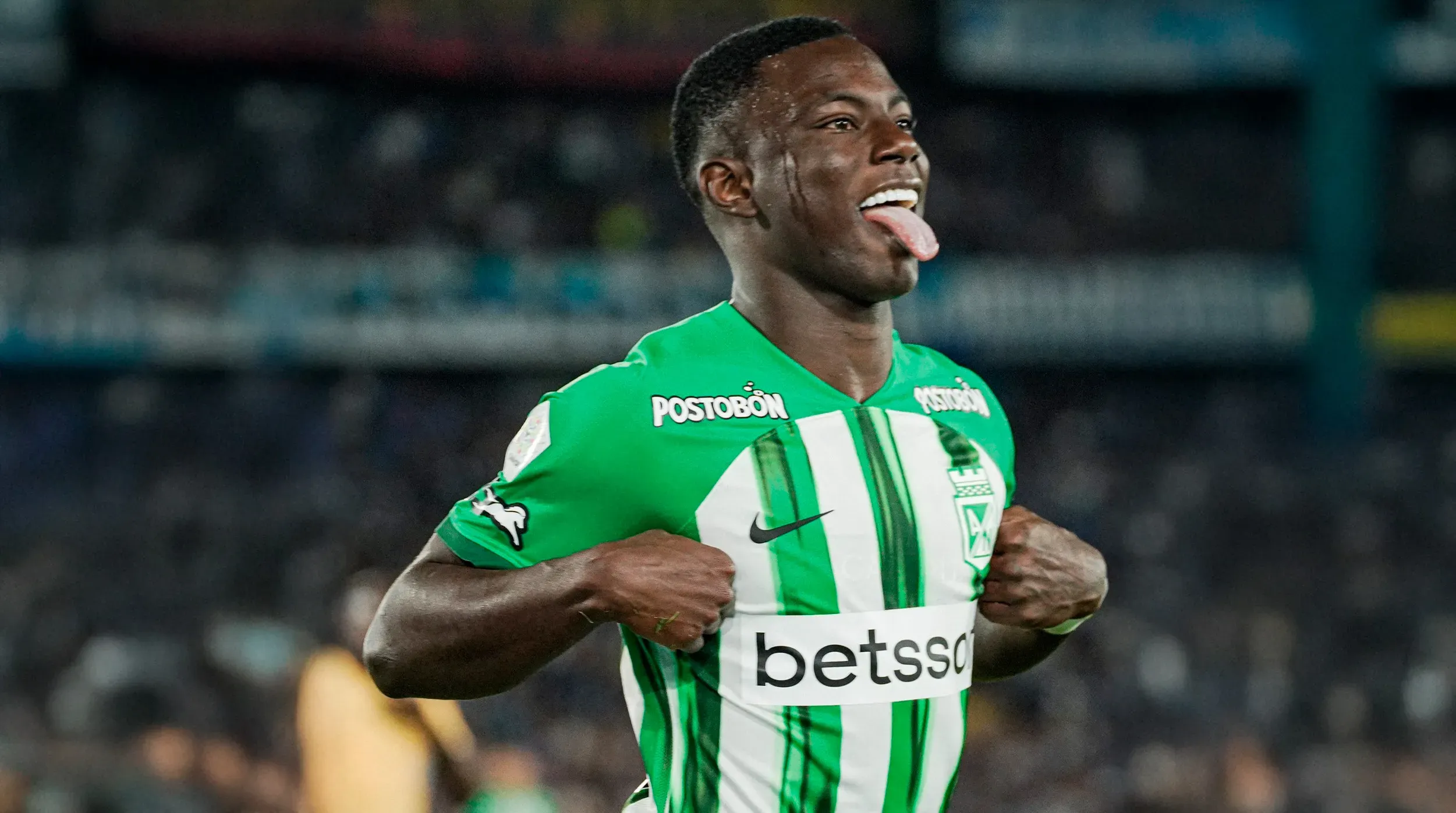 Marino Hinestroza, extremo colombiano que está cerca de llegar a Boca.