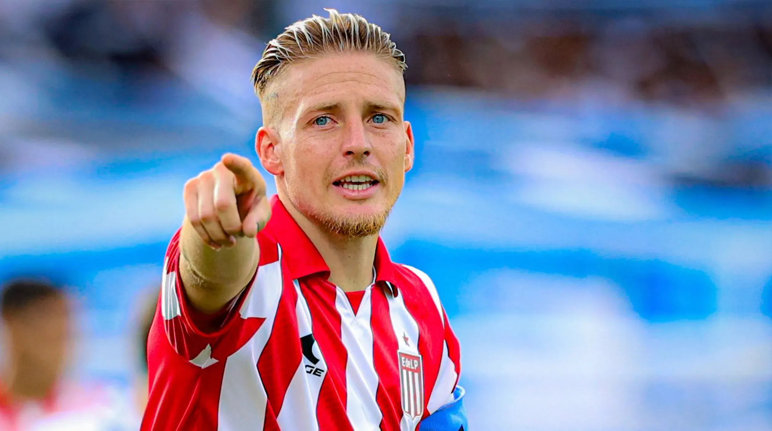 Santiago Ascacíbar, capitán de Estudiantes de La Plata, pretendido por Boca y River.