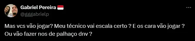 Torcedor do Internacional. Foto: Reprodução/ Twitter