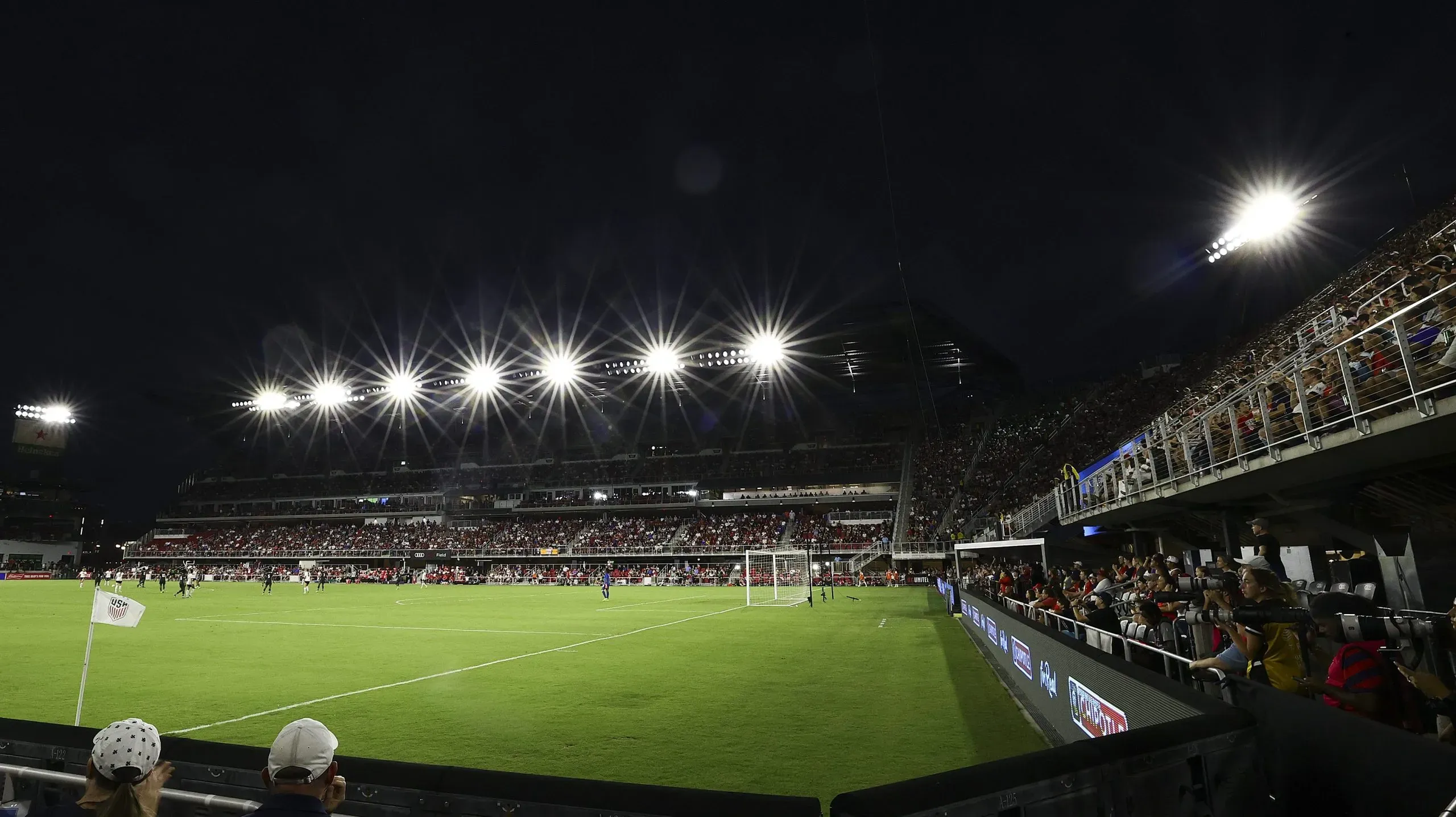 El Audi Field de Washington. El estadio en el que Lionel Messi haría su estreno como jugador de la MLS de los Estados Unidos. Getty Images.