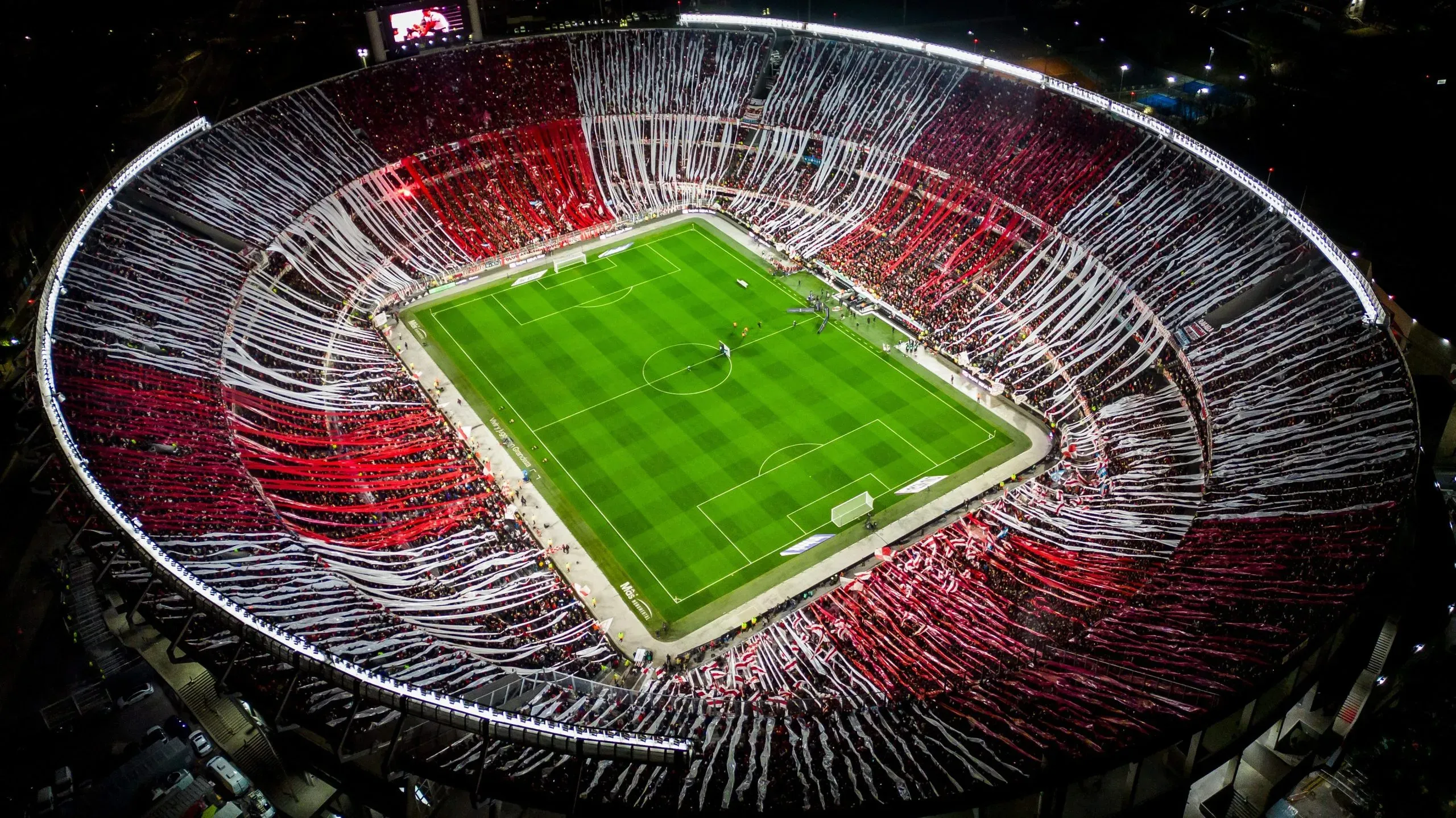 El Estadio Monumental, el principal candidato para recibir la Final de la Copa Libertadores 2024. Getty Images.