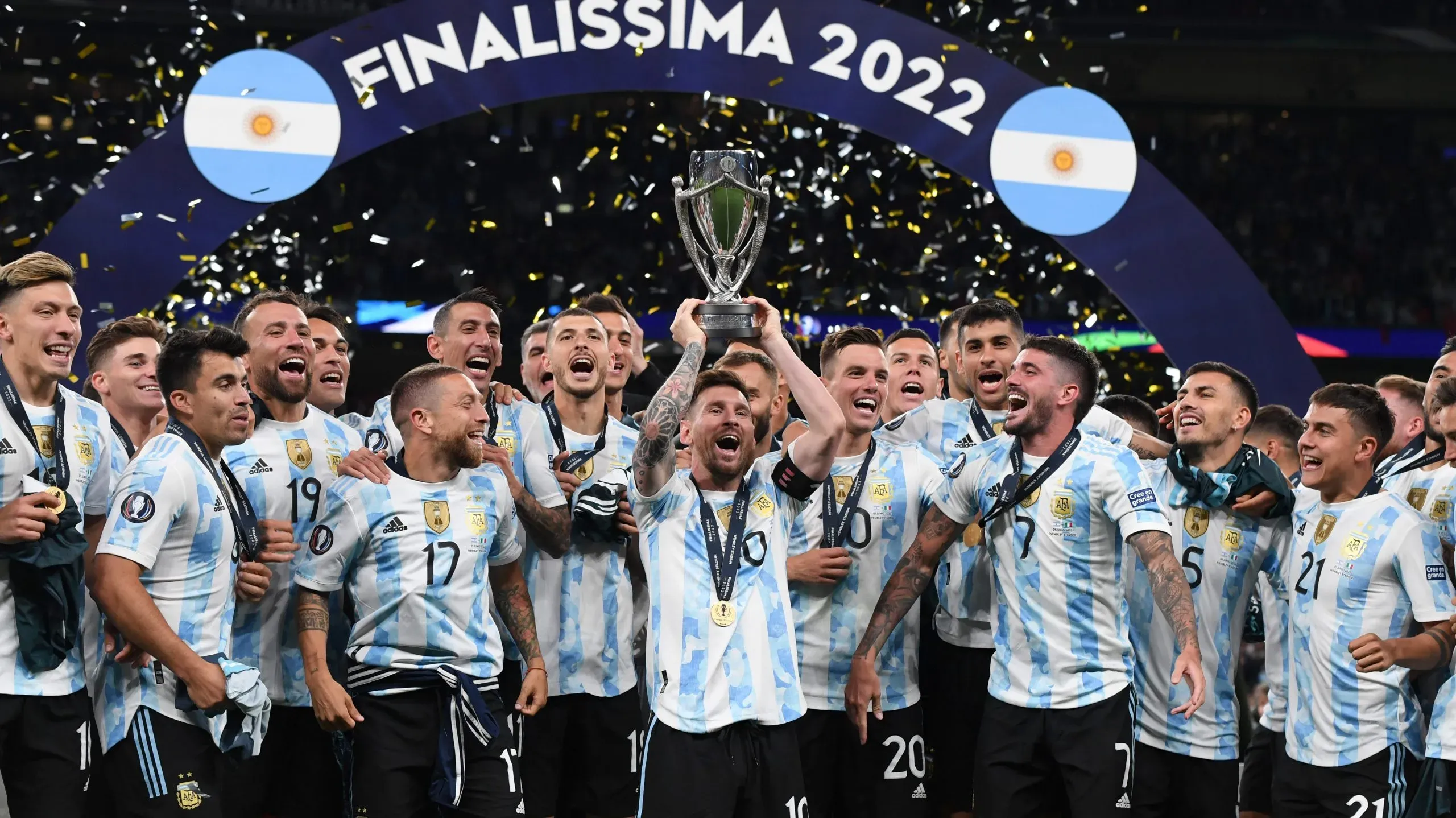 Argentina es el último campeón de la Finalissima.