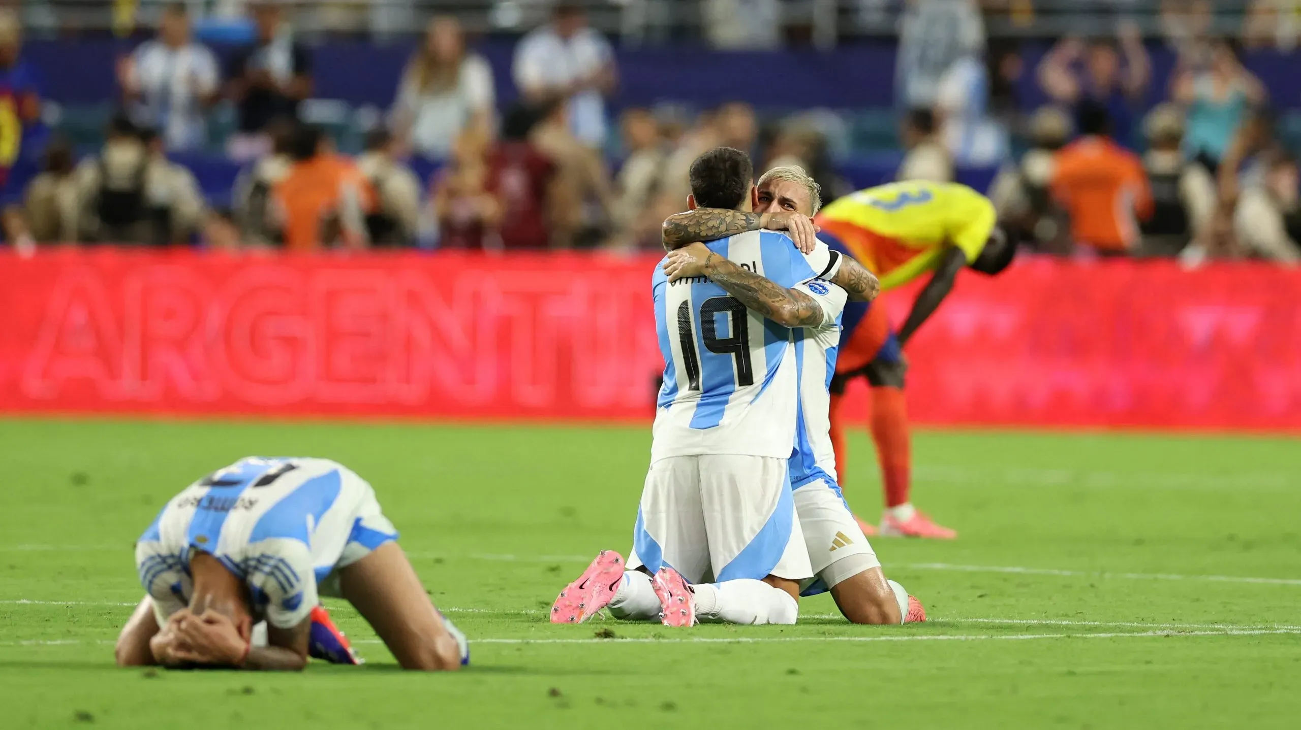 Argentina venció a Colombia en Miami por la Final de la Copa América.