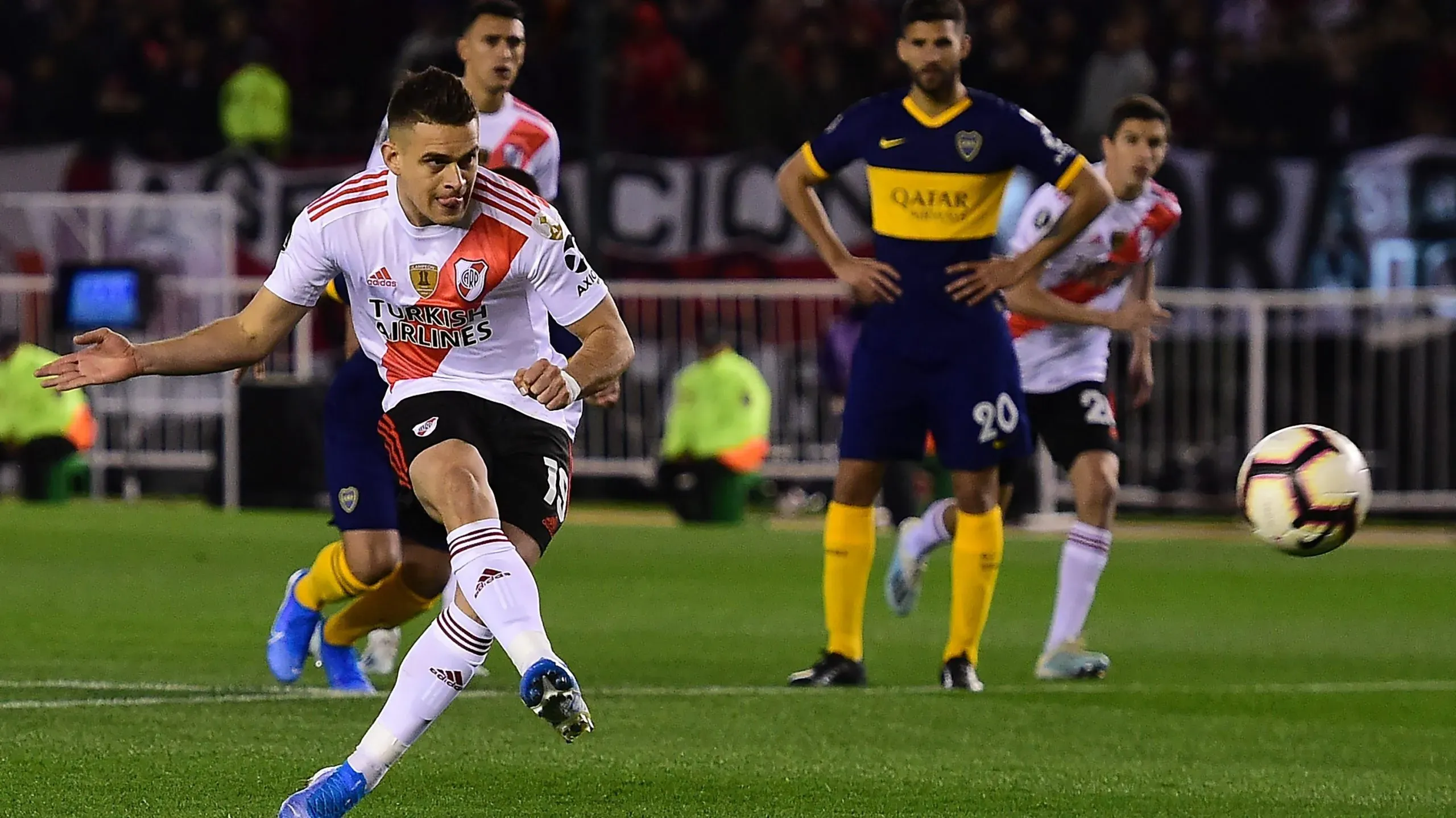 River le ganó 2-0 a Boca en 2019 con el arbitraje de Claus.