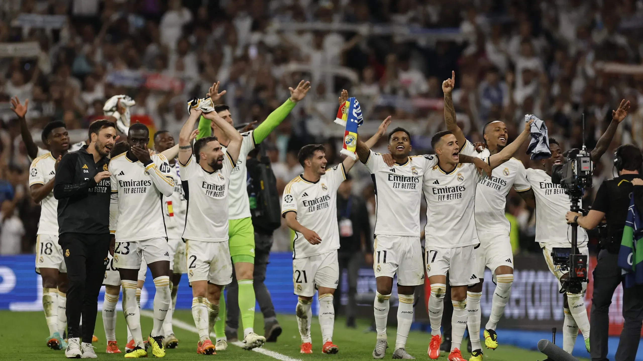 Real Madrid clasificó a su final de Champions League número 18.