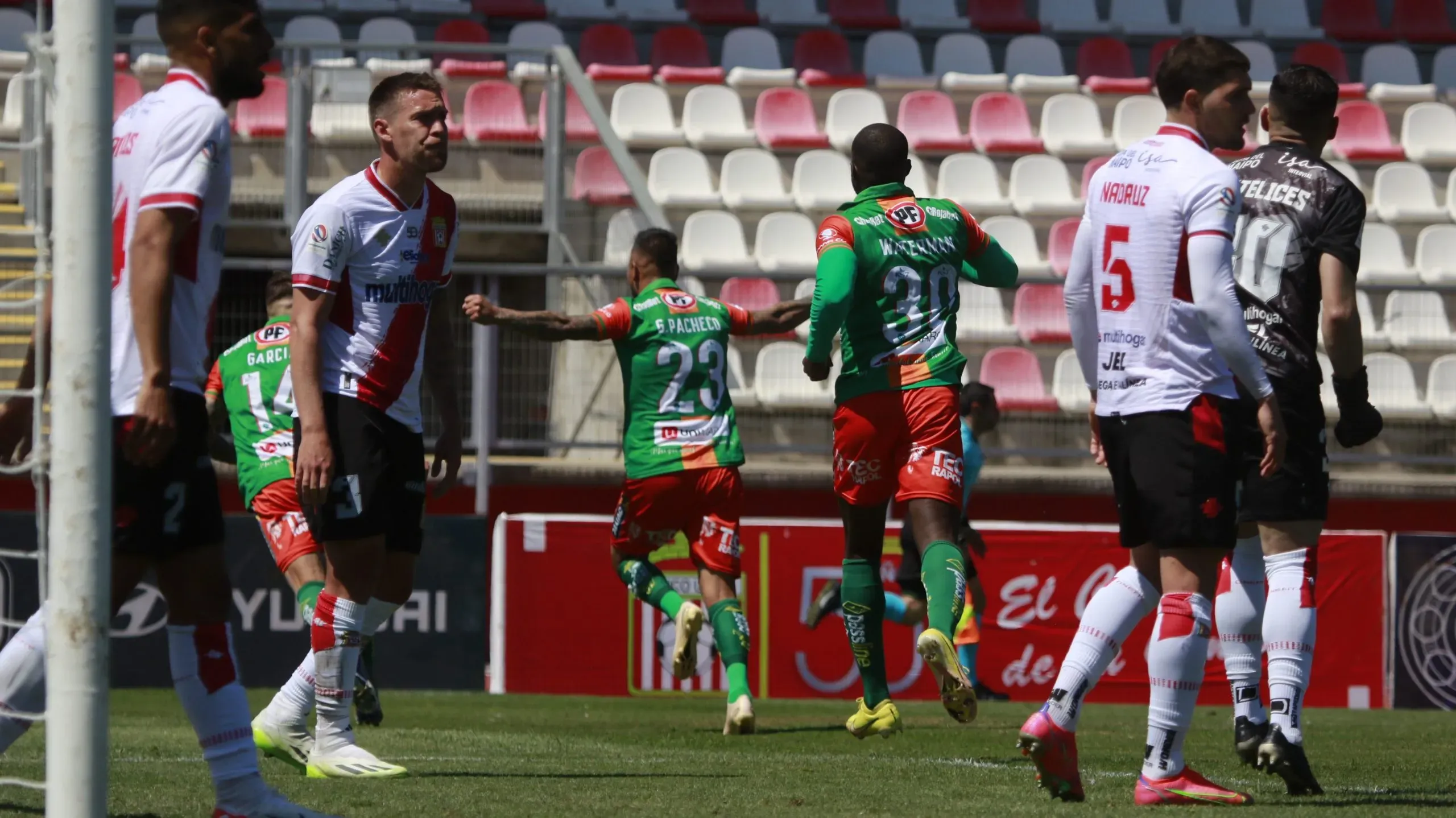 Así se celebró el gol del triunfo de Cobresal | Photosport