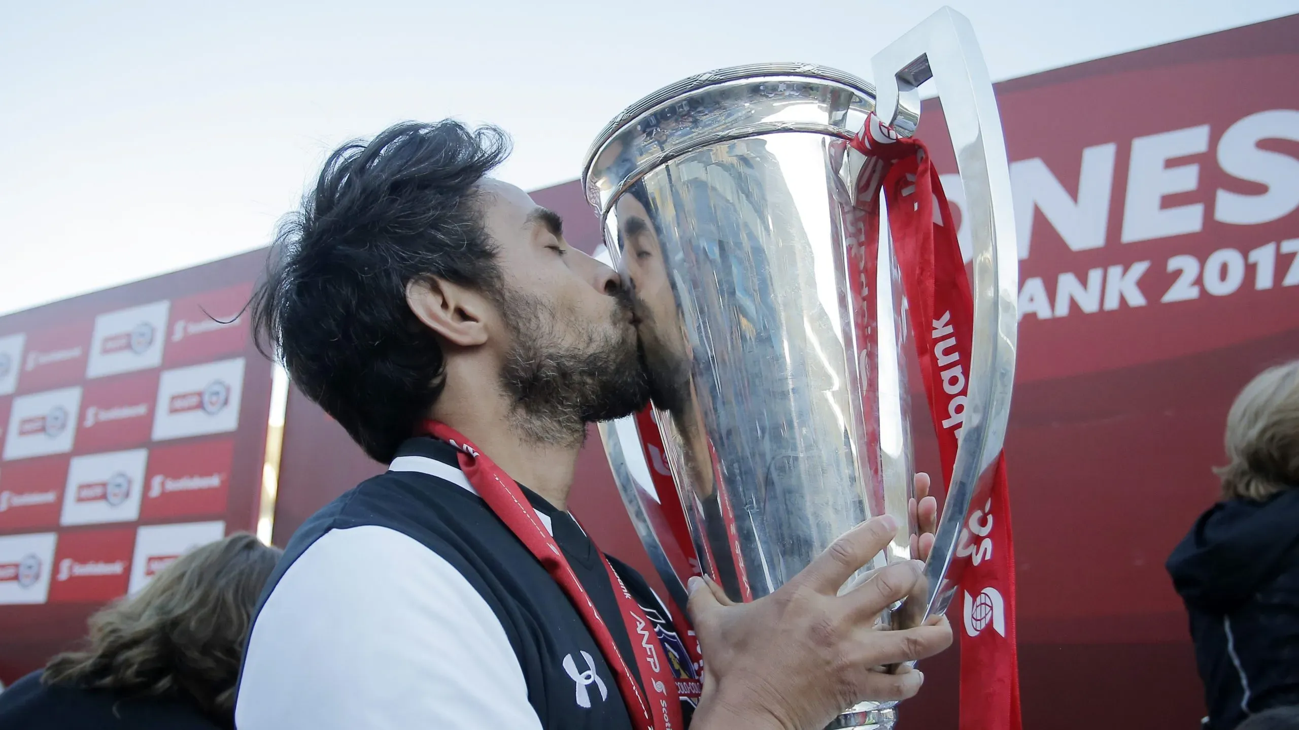 Jorge Valdivia Campeón con Colo Colo (Photosport)