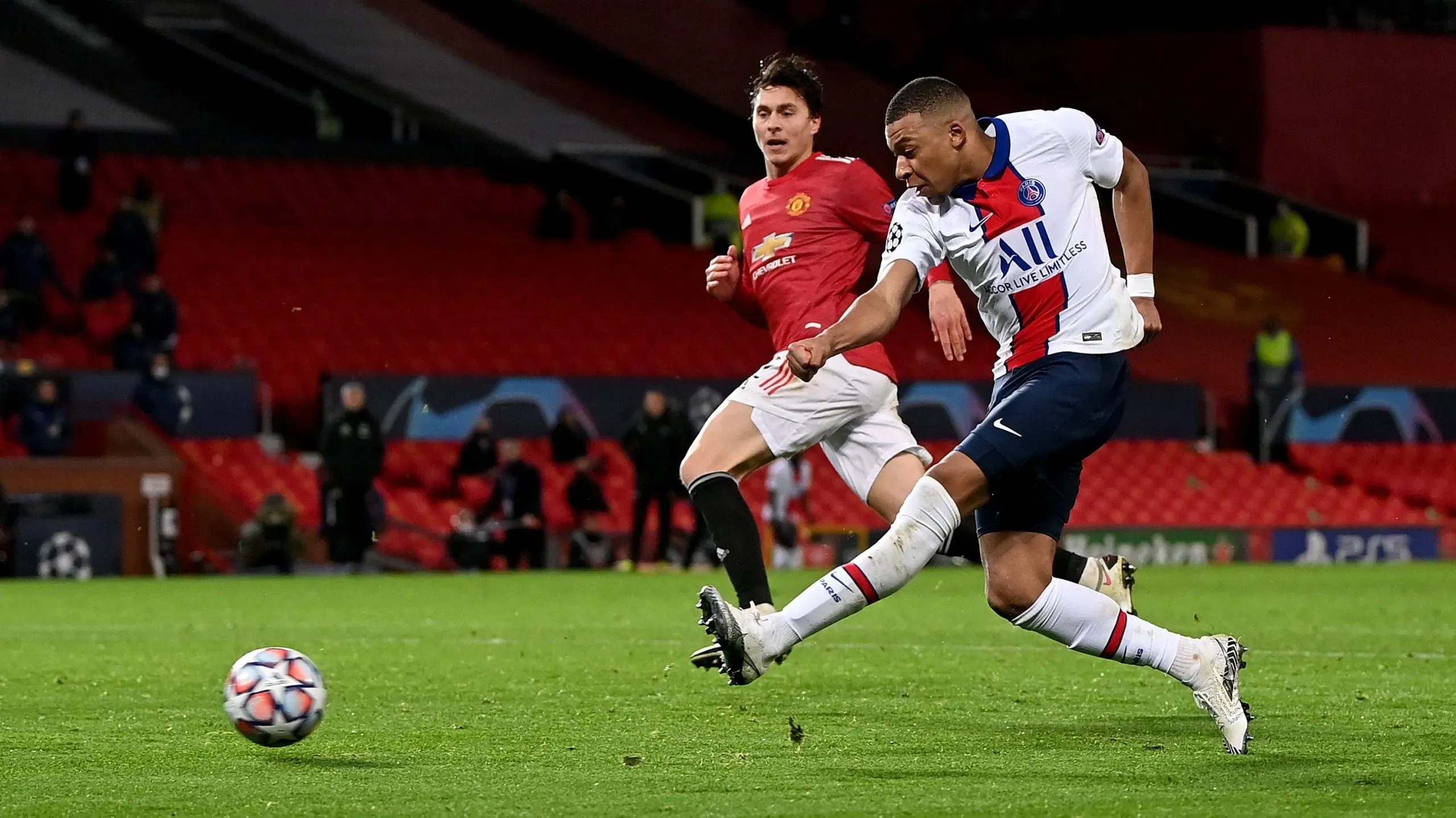 Por lo que dijo Erik ten Hag, Manchester United no está interesado en Kylian Mbappé. Getty Images.