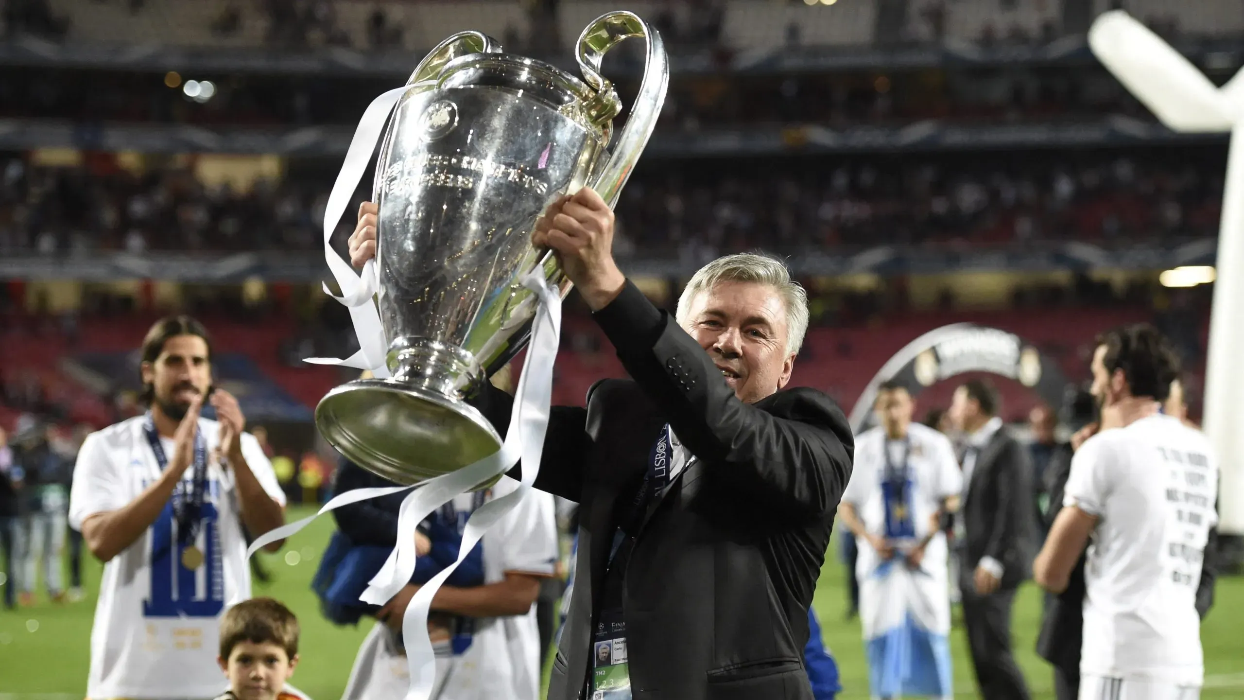 Carlo Ancelotti, el máximo ganador de la Champions League.