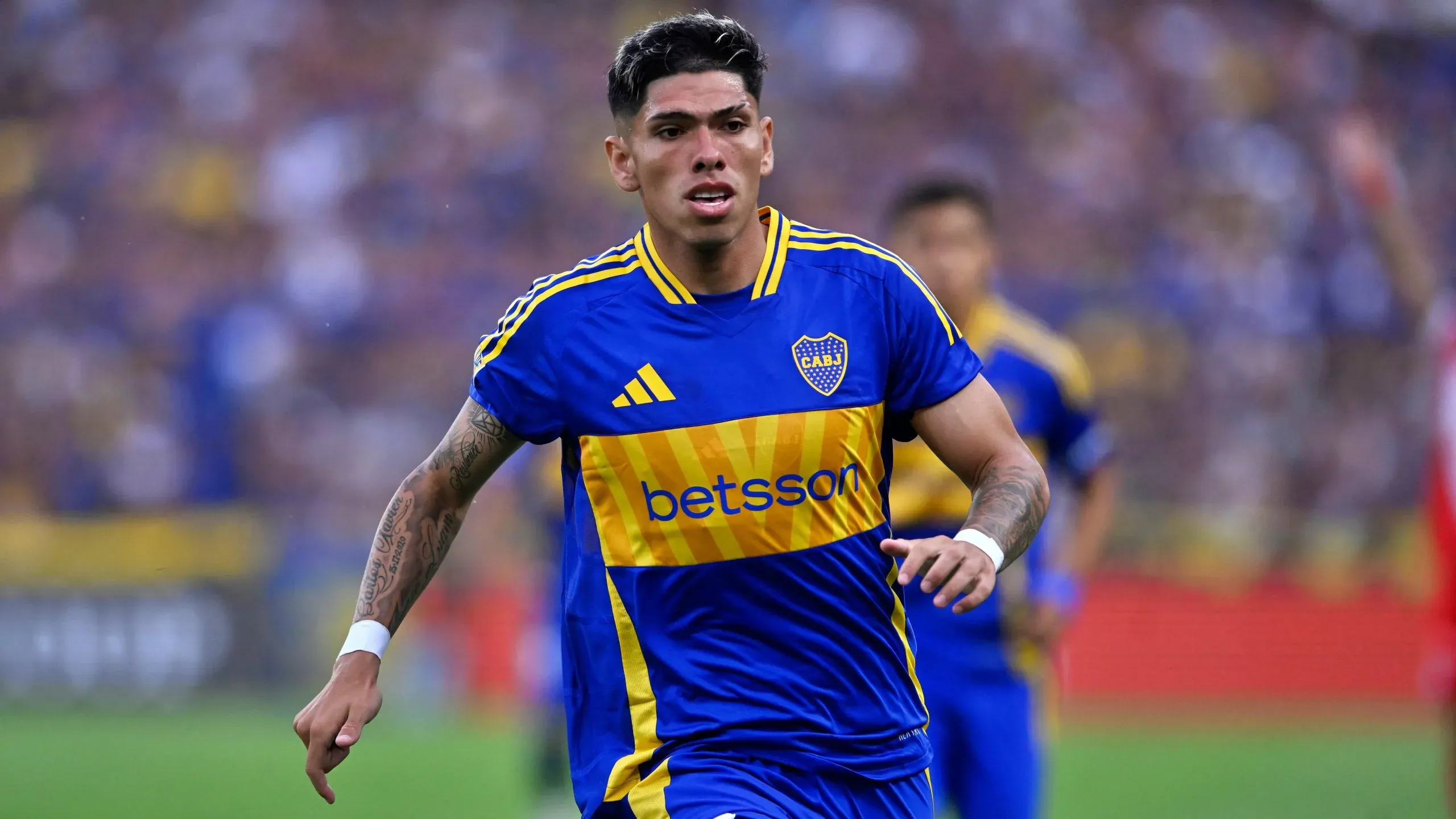 Carlos Palacios es de los pocos que brillan en Boca Juniors.