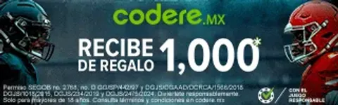 Codere bono super bowl