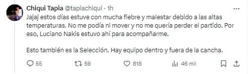 La explicación de Tapia al video viral.