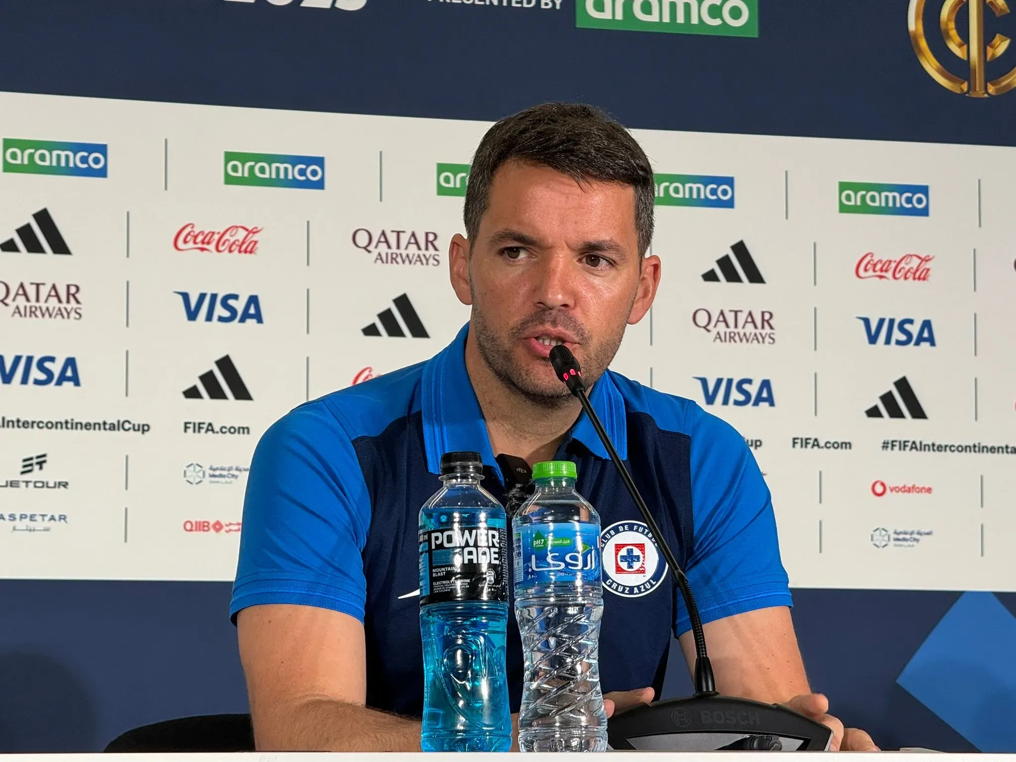 Nicolás Larcamón confesó el particular objetivo contra Flamengo (Adrián Esparza Oteo)