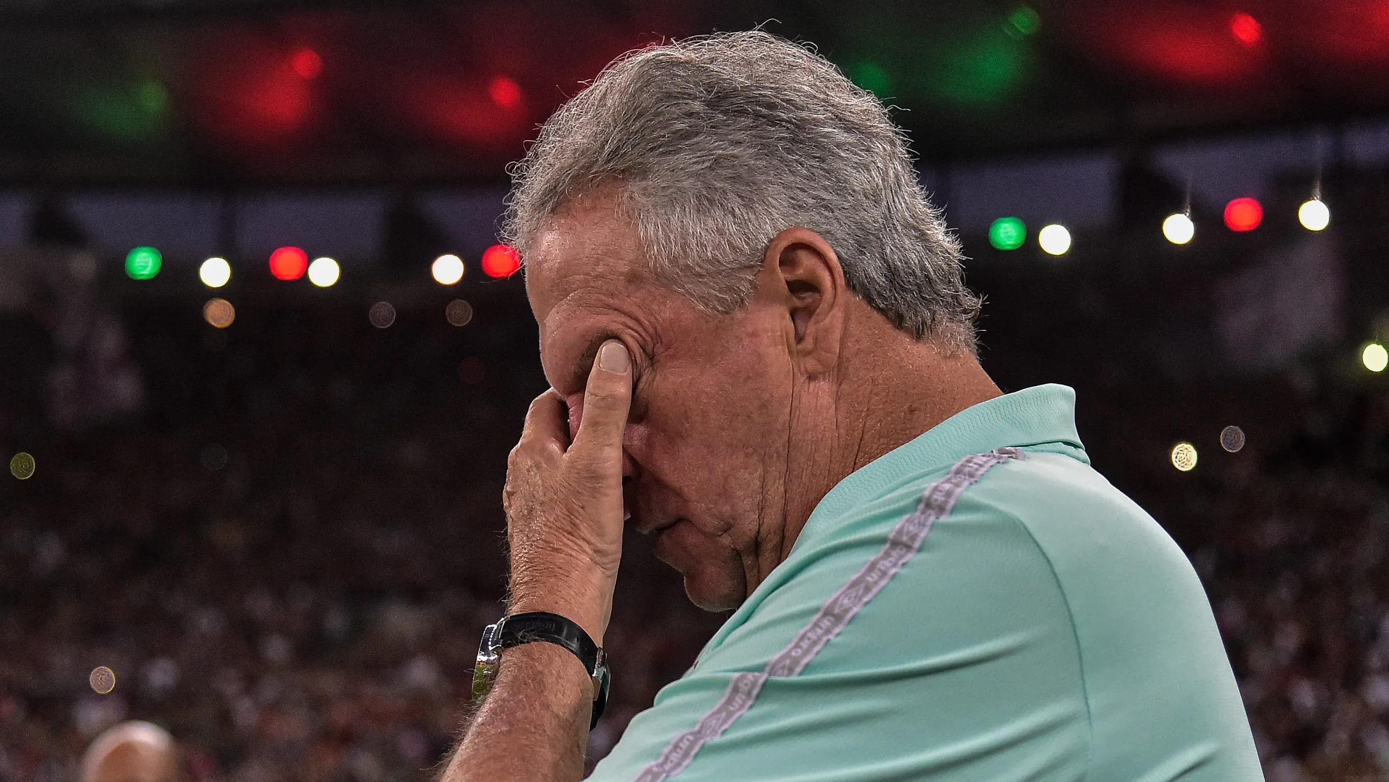 Abel Braga no Maracanã. Foto: Thiago Ribeiro/AGIF