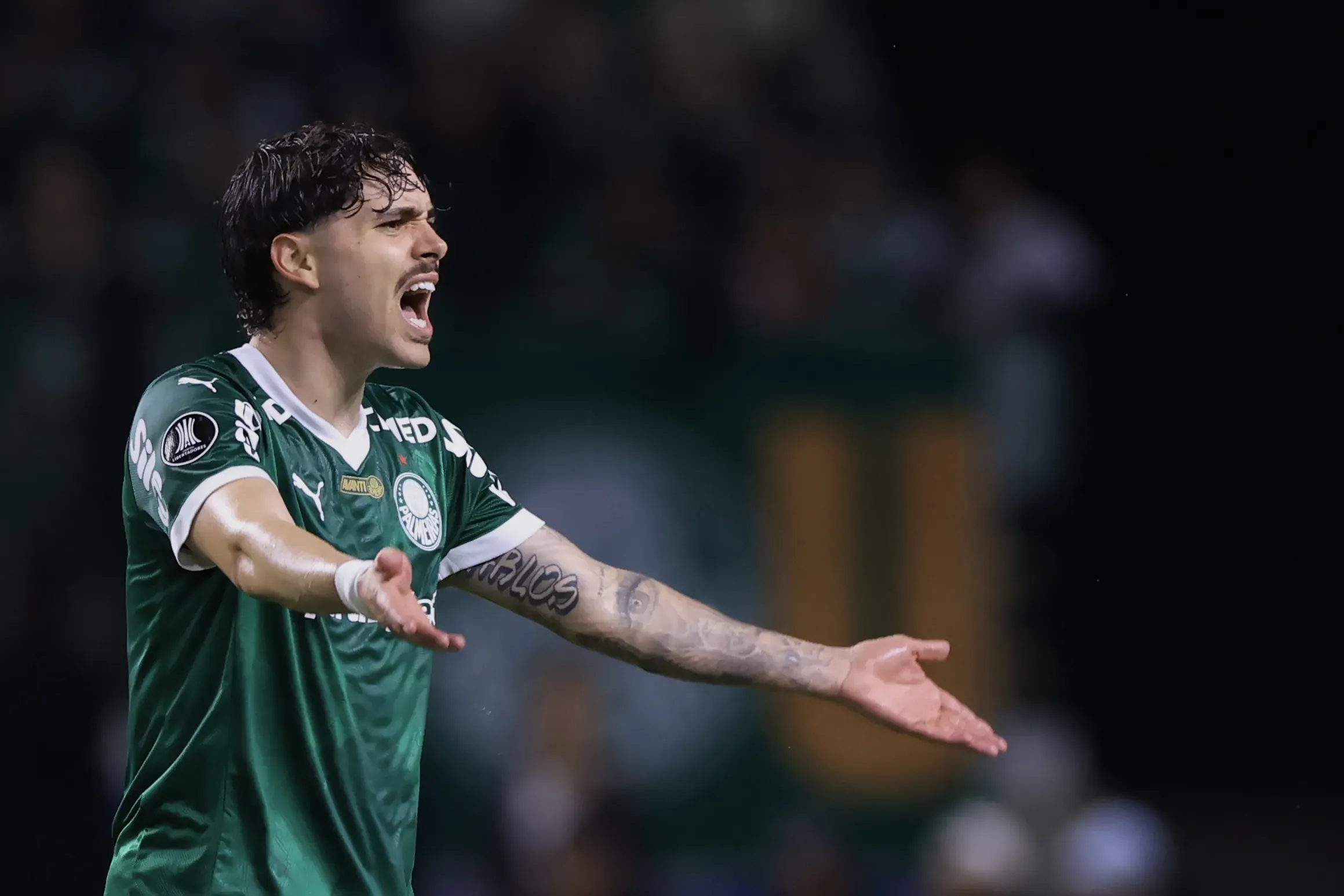 Maurício tem contrato longo no Palmeiras, até o final de 2029, o que dá tranquilidade à Leila Pereira – Foto: Marcello Zambrana/AGIF