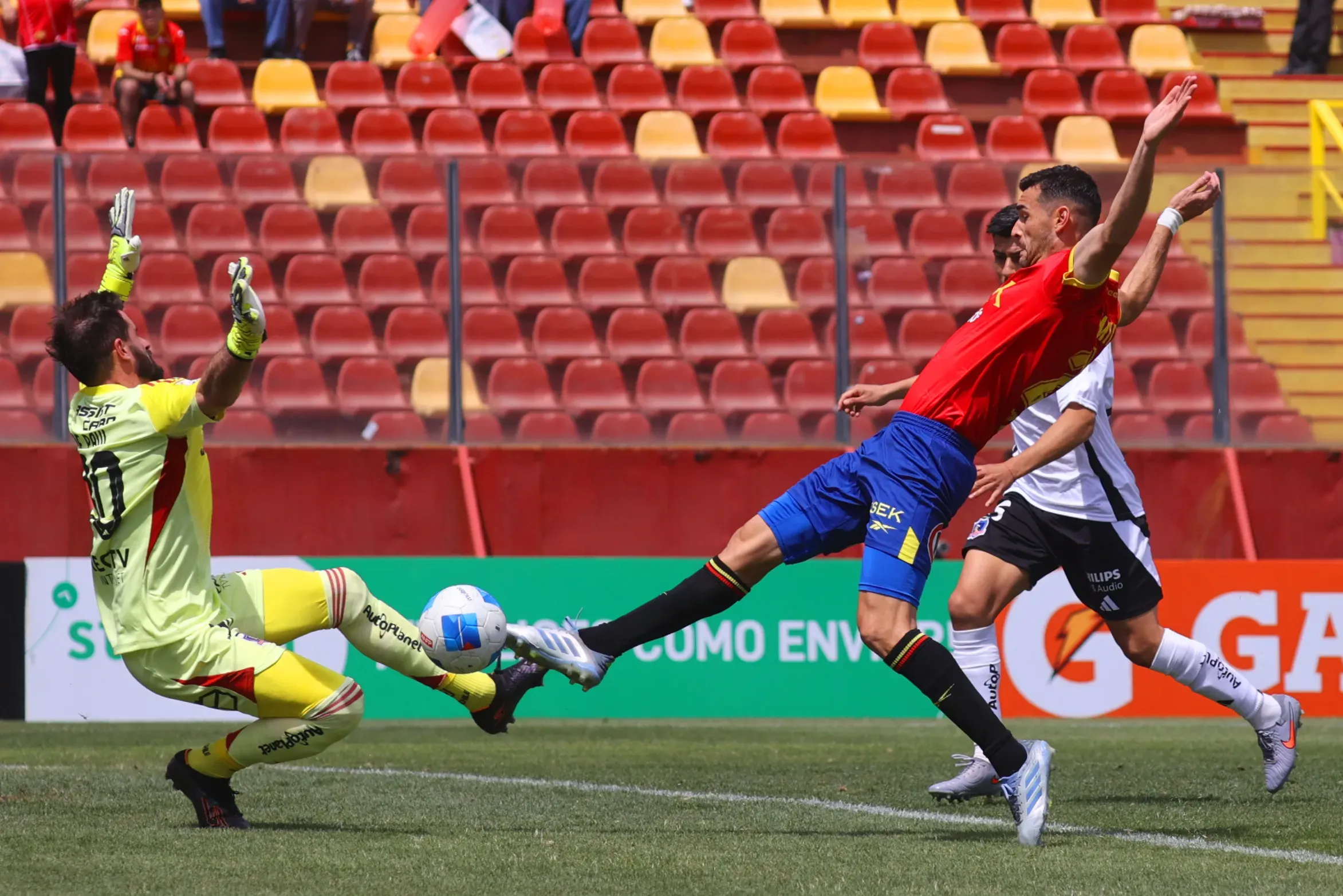 Colo Colo vista a Unión Española por la Liga de Primera 2025. Foto: Dragomir Yankovic/Photosport