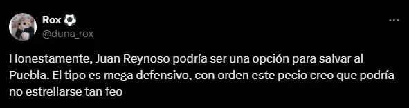 Hincha pide a Juan Reynoso (Foto: X).
