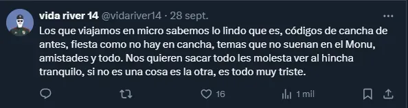 Muchos hinchas no ocultaron su enojo por la situación en las redes sociales.