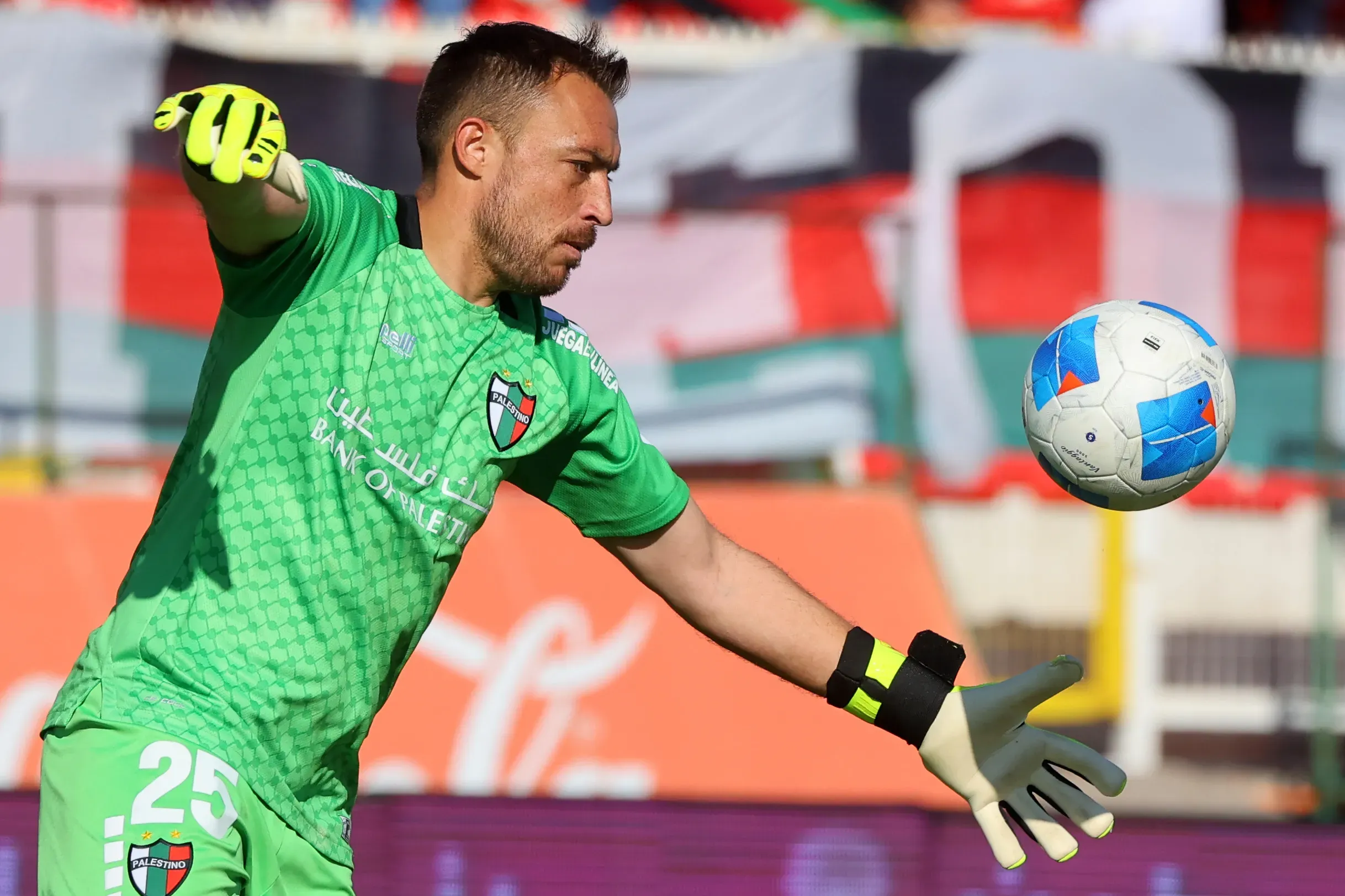 Sebastian Pérez en Palestino, con gran campaña /Photosport