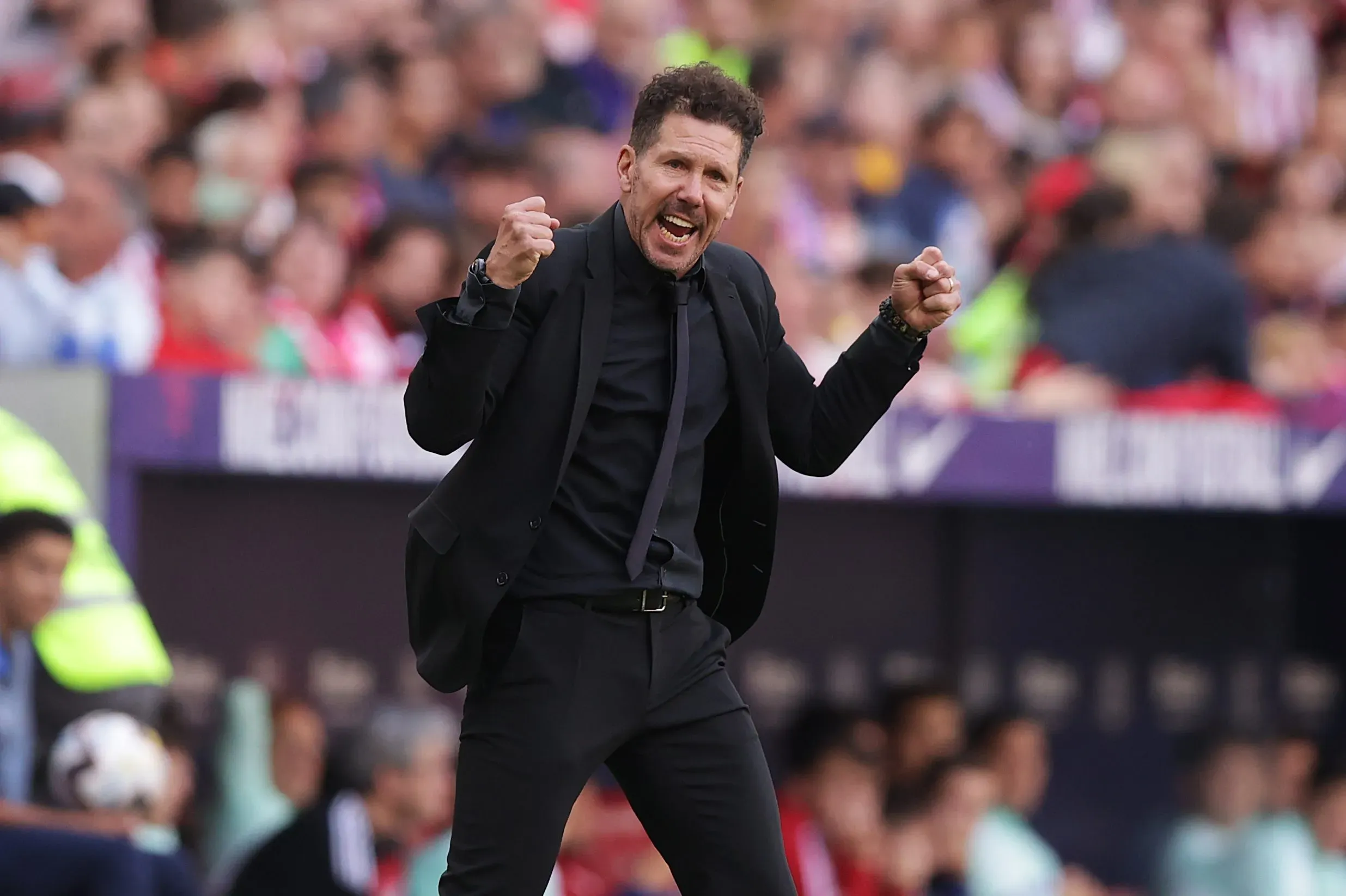 Diego Simeone comenzará su temporada número 13 al frente del Atlético de Madrid. Getty Images.