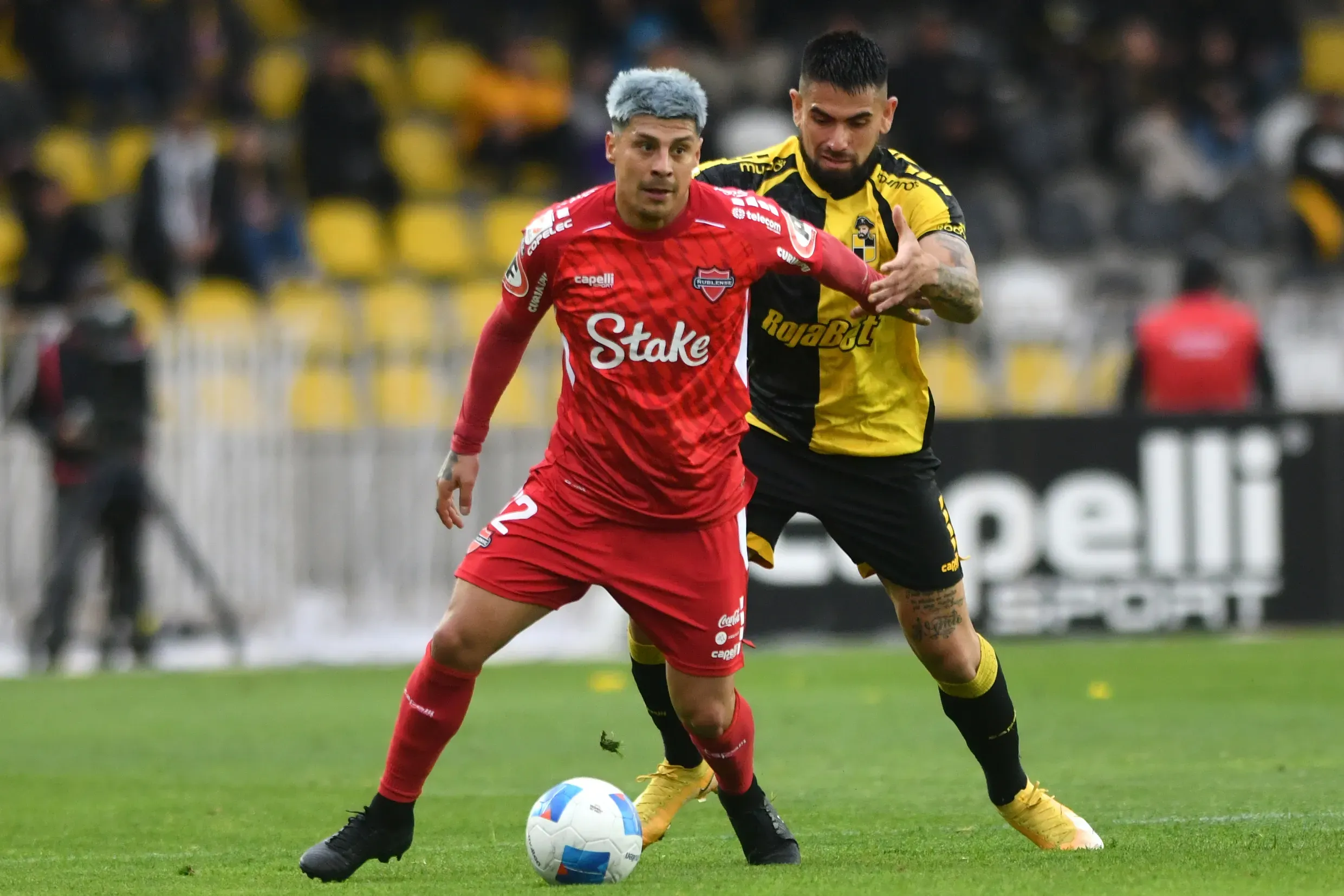 Rubio jugando este año por los rojos /Photosport