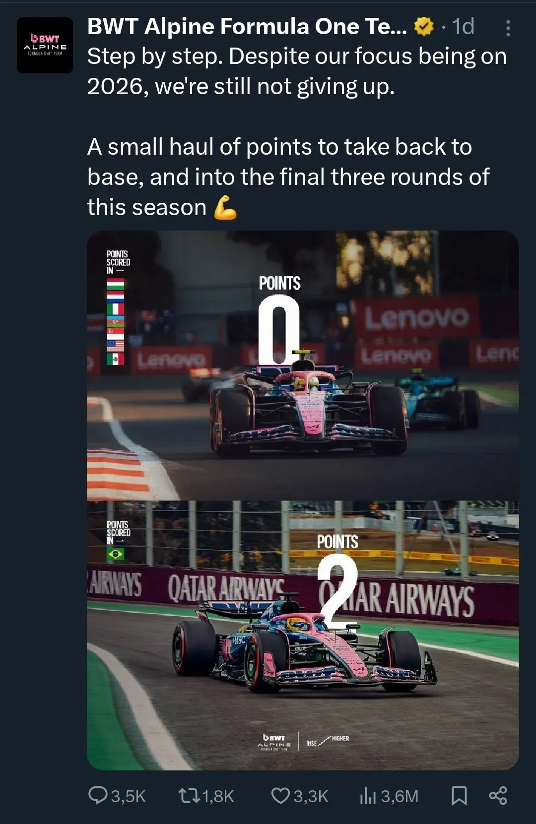 La publicación de la polémica.