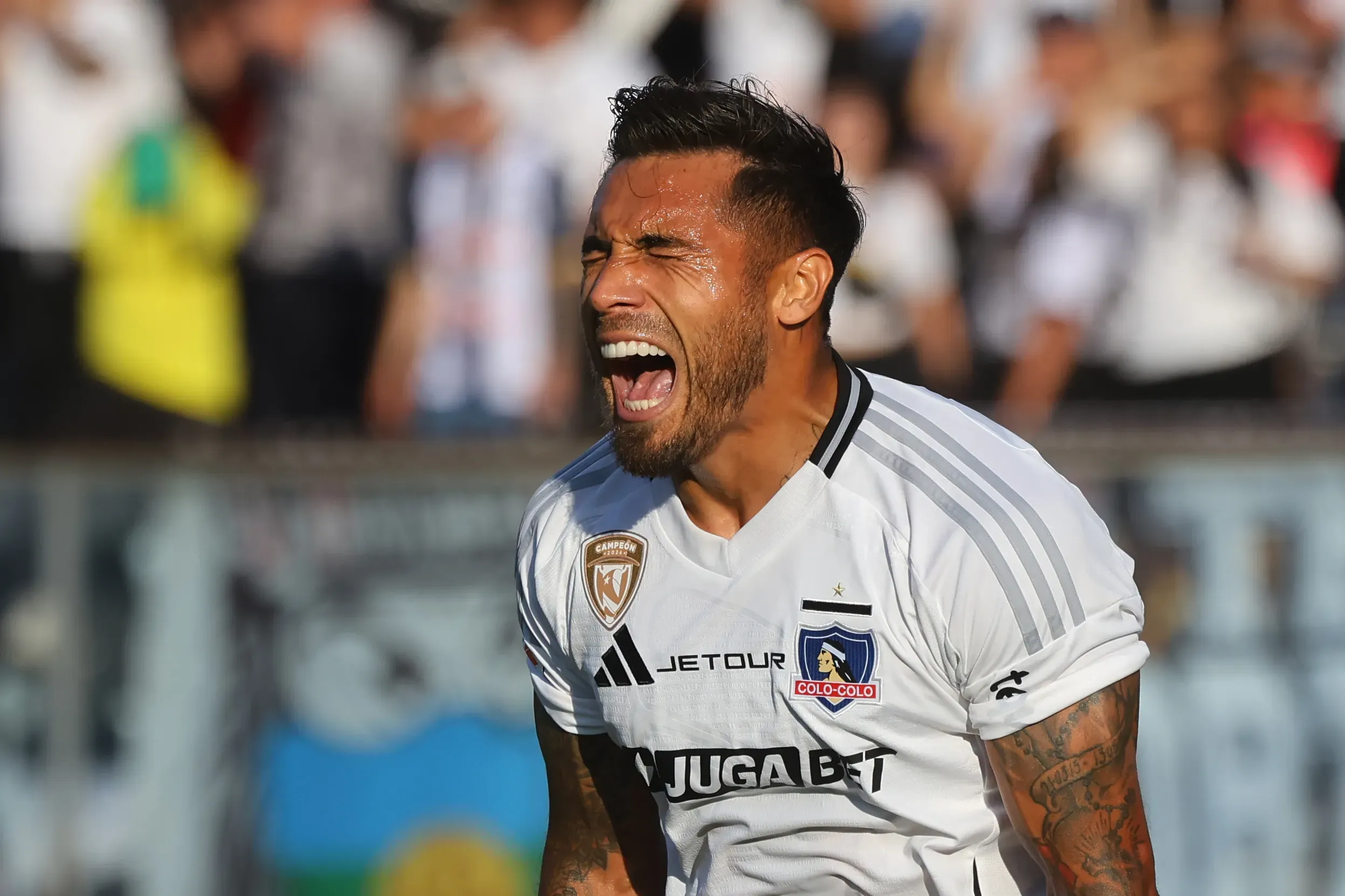 Marcos Bolados tiene opciones de irse de Colo Colo. Foto: Jonnathan Oyarzun/Photosport