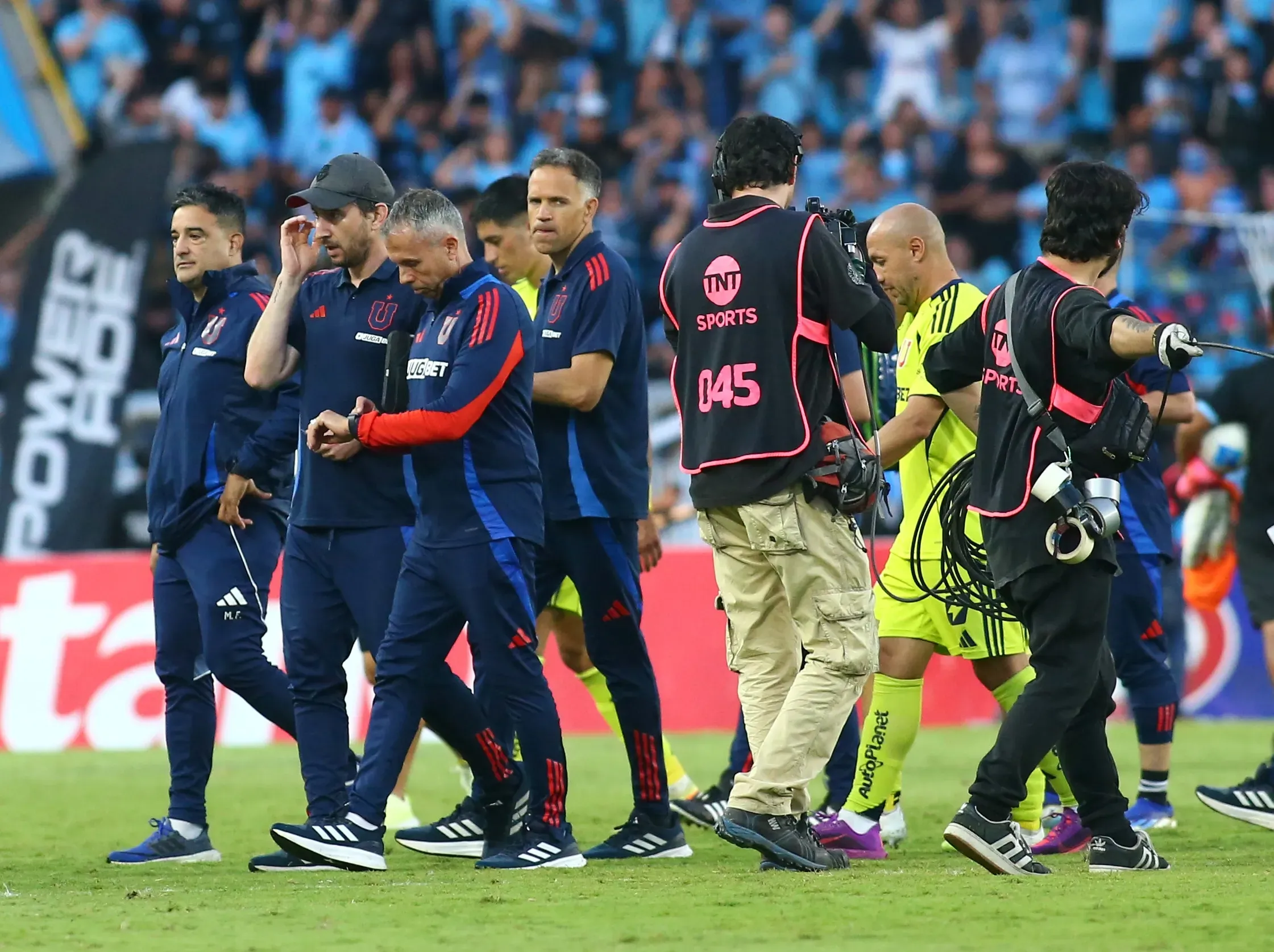 Gustavo Álvarez no fue tan enfático en su salida de la U. Foto: Alex Diaz/Photosport