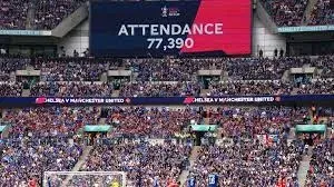 La FA Cup logró el récord mundial de público para un partido doméstico, entre Chelsea (campeón) y Man U.