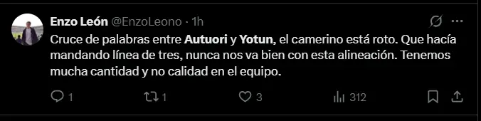 Fuente: &#039;X&#039;