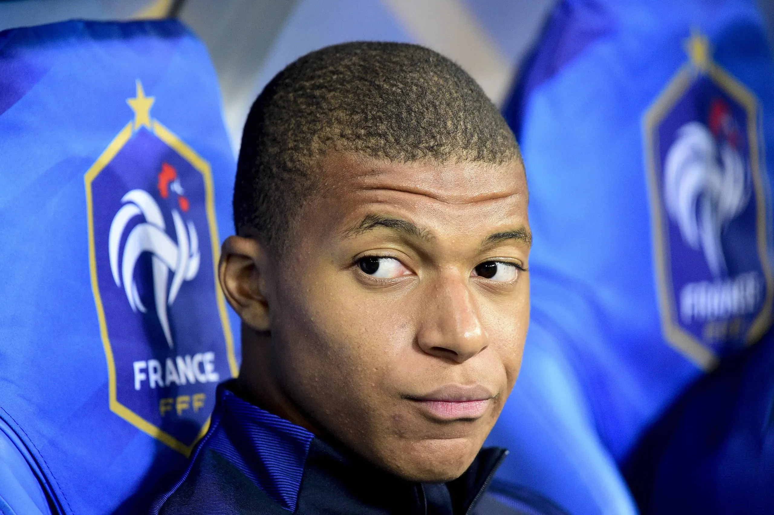 Mbappé em sua estreia pelo PSG, em 2017. Foto: IMAGO.