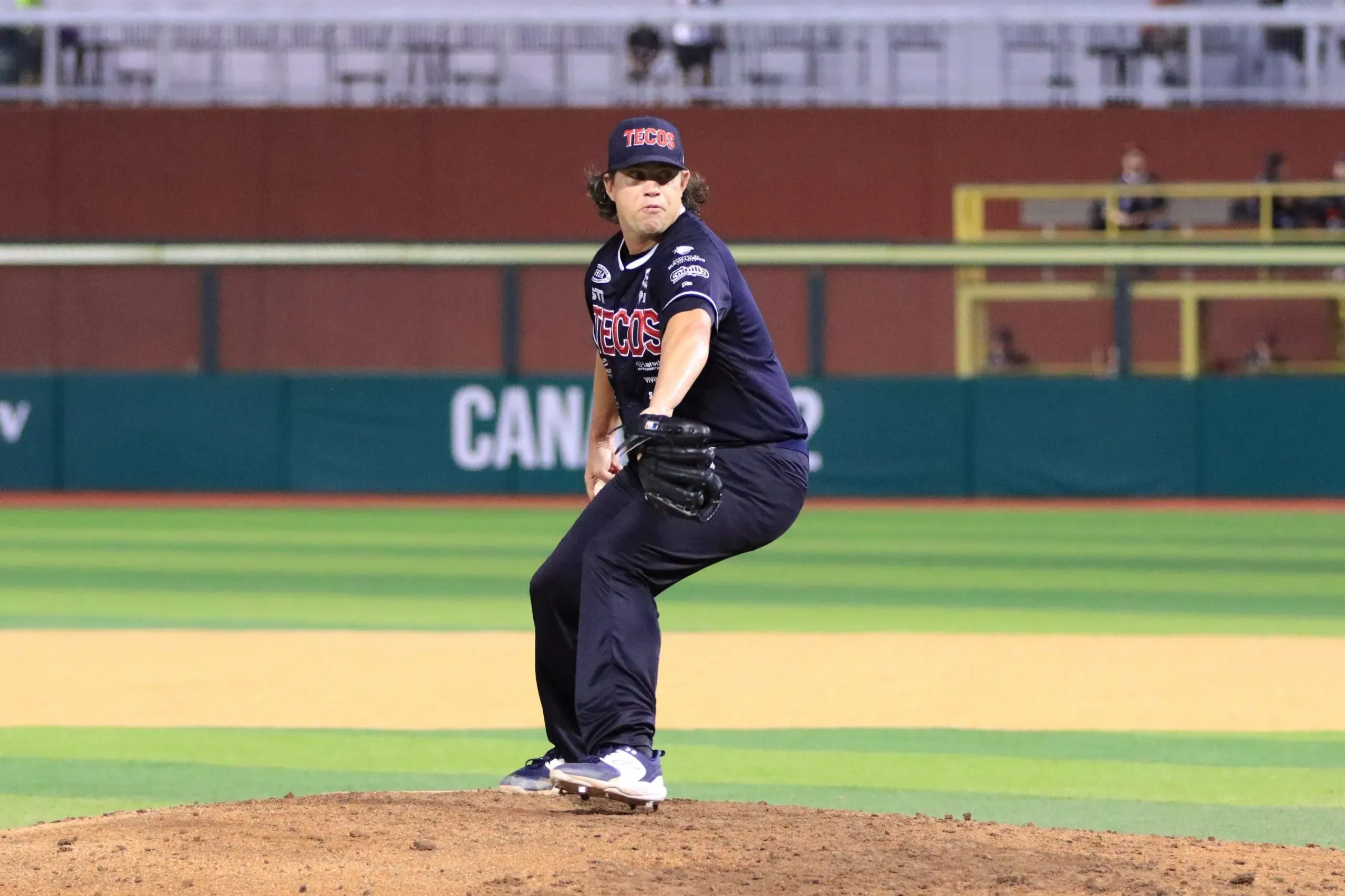 Robert Stock 6 IP | 6 H | 0 R | 1 BB | 5 K vs Sultanes de Monterrey | Juego 5 Final Zona Norte 2024 (Cortesía)