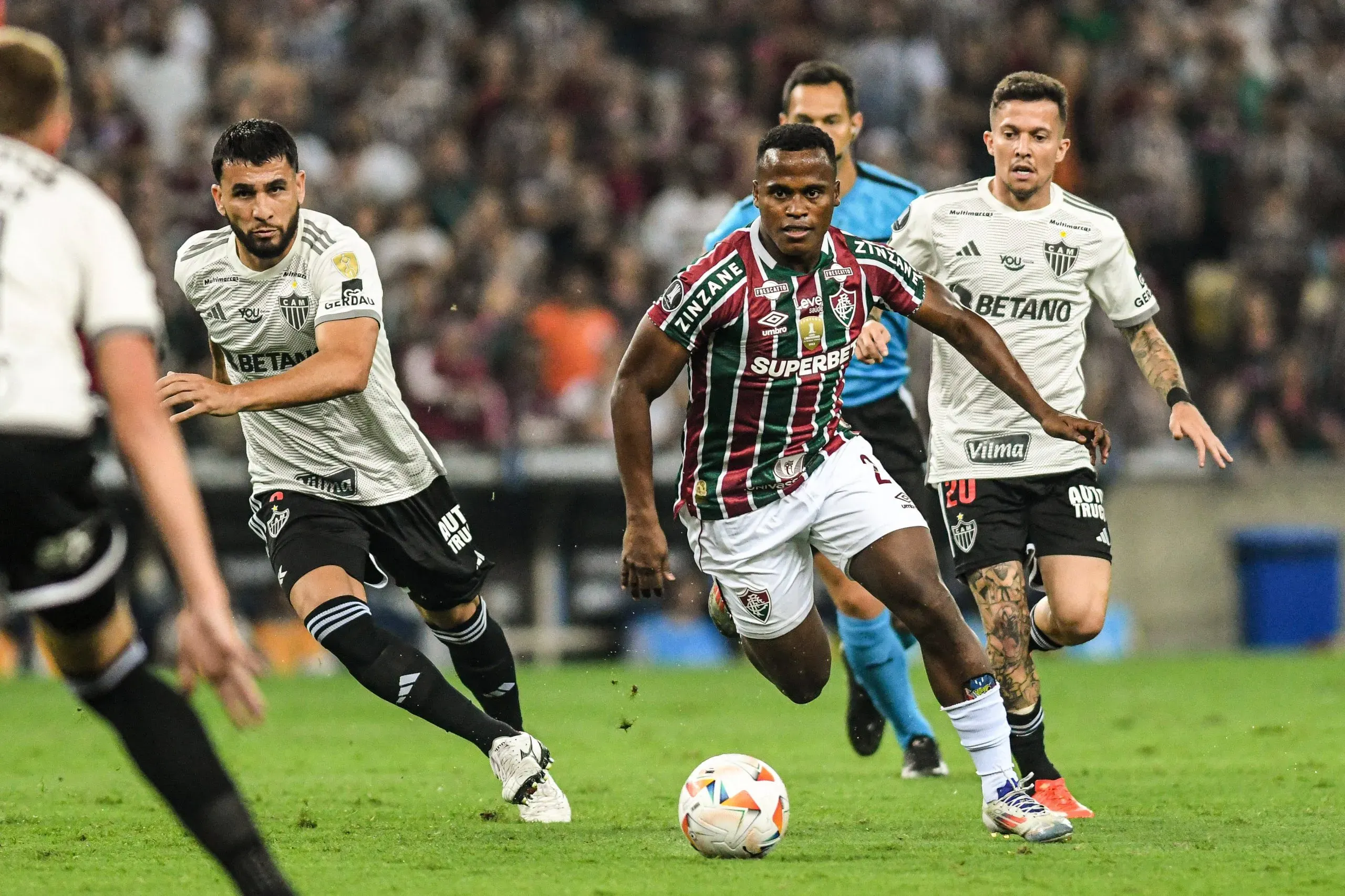 Fluminense e Atlético-MG pela Copa Libertadores 2024. Photo: Celso Pupo/Fotoarena