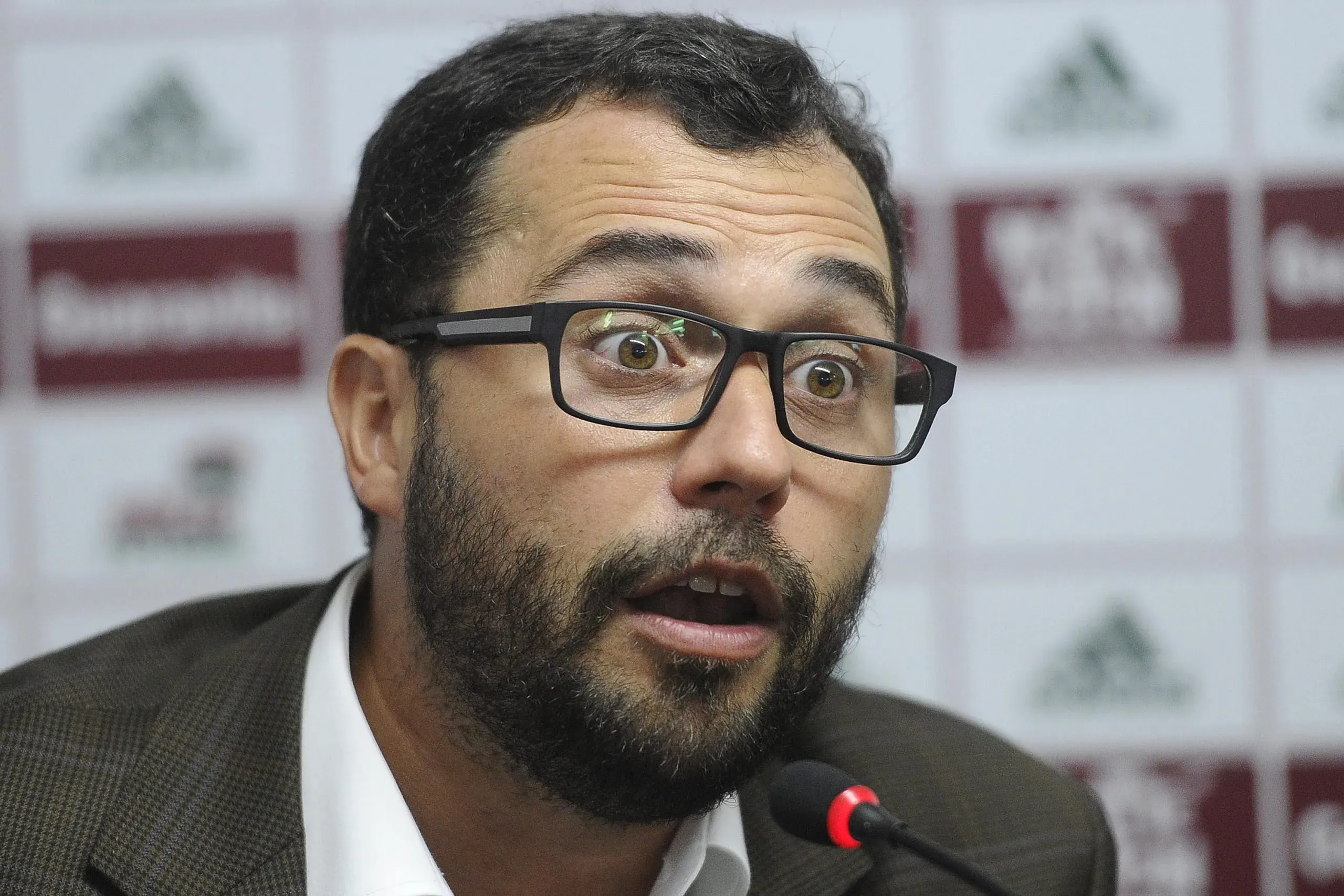 Mario Bittencourt, presidente do Fluminense. Foto: Daniel Ramalho/AGIF