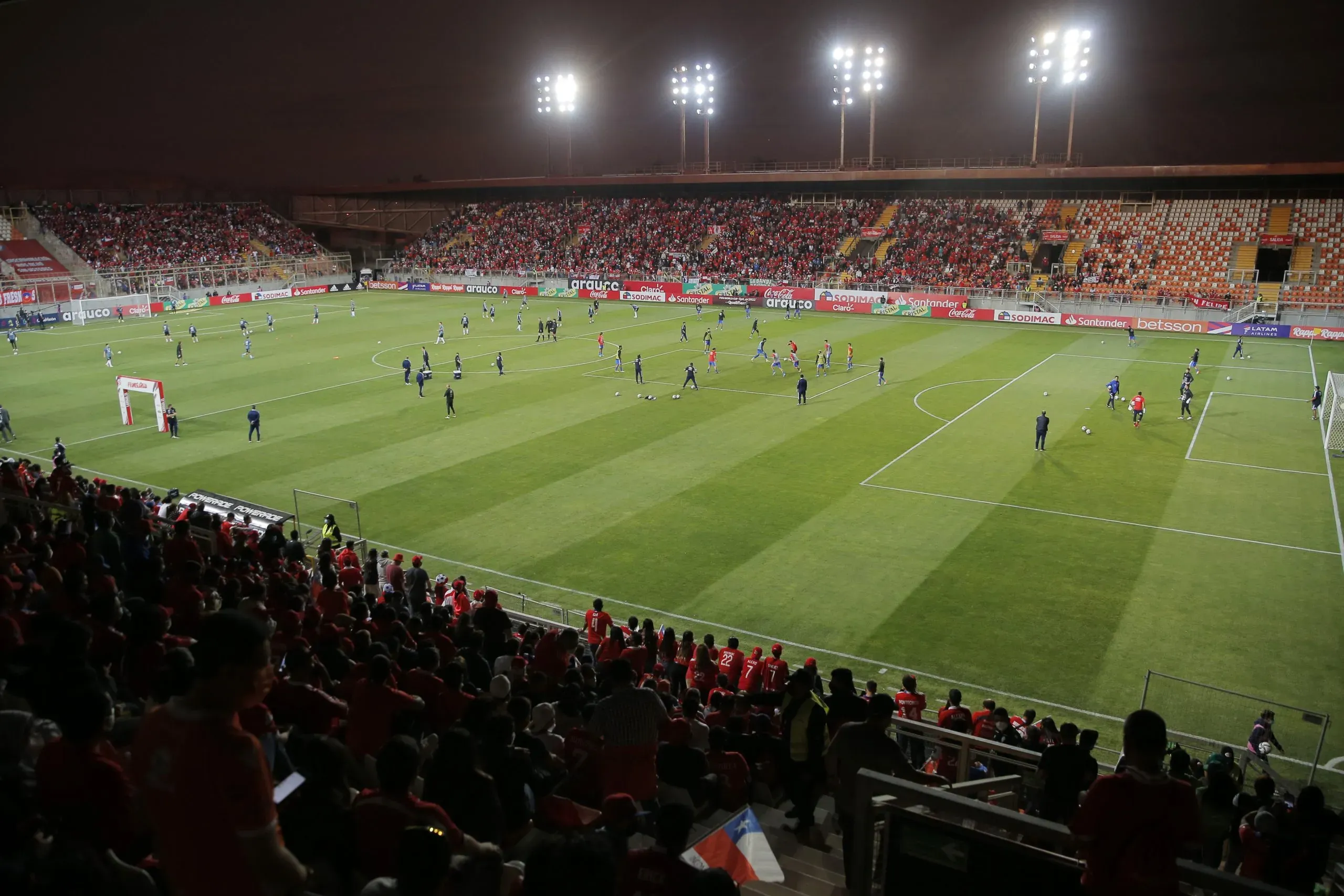 Estádio Zorros del Desierto. Foto: Javier Torres-Pool/Getty Images.