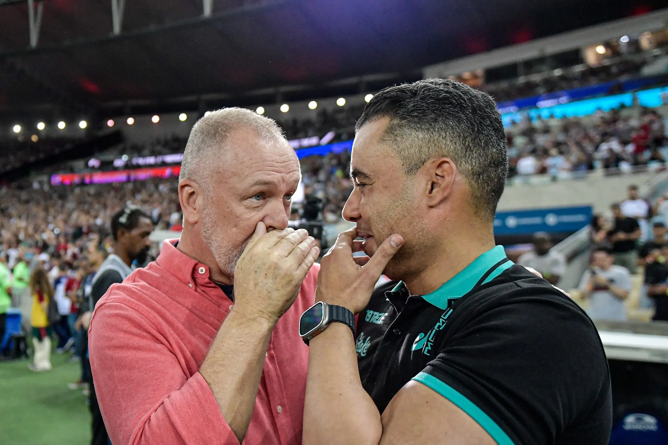 O segundo tempo já vai começar para Fluminense x Juventude pela Copa Do Brasil 2024. Foto: Thiago Ribeiro/AGIF