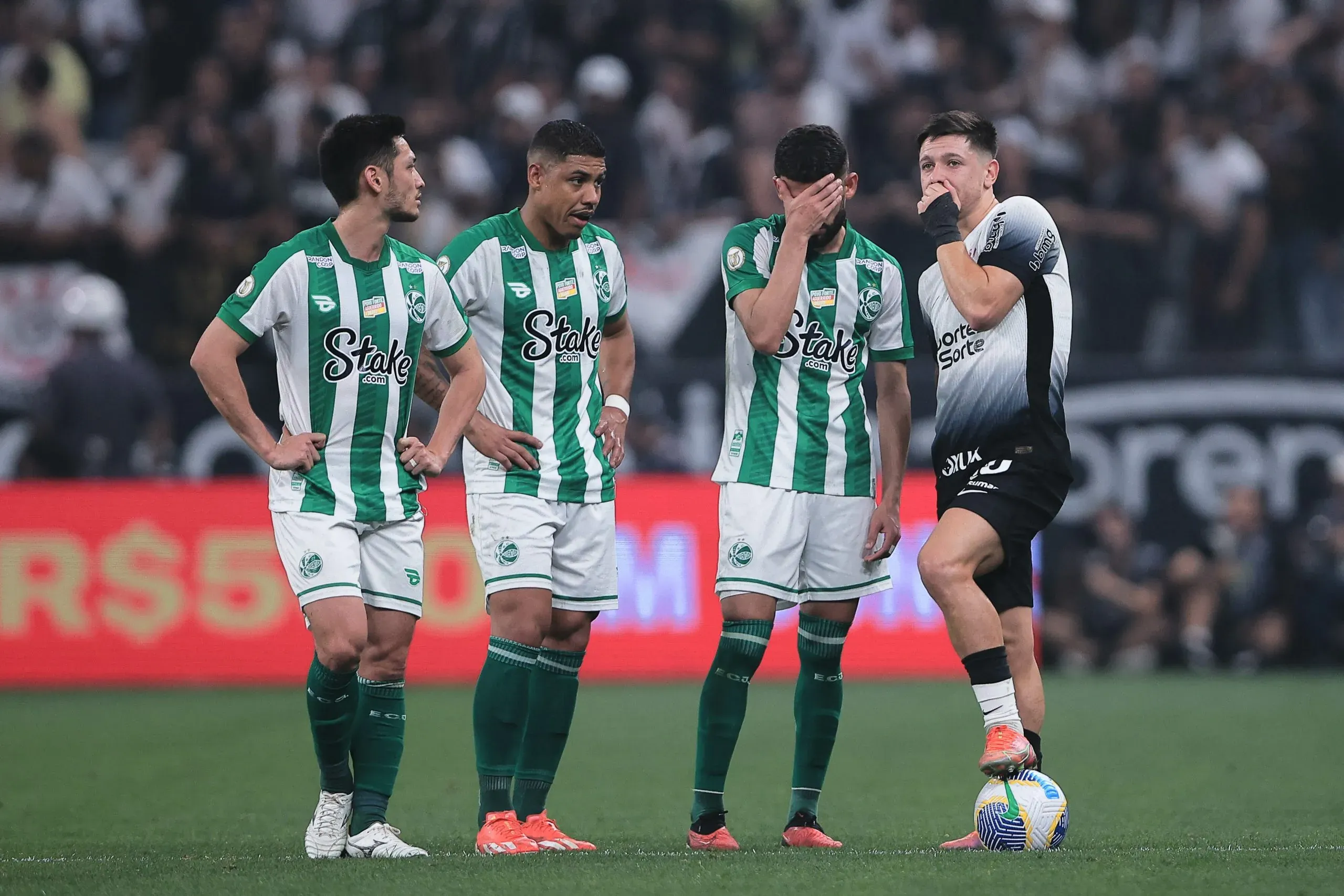 Por enquanto, Corinthians 1 x 1 Juventude pela Copa Do Brasil 2024. Foto: Ettore Chiereguini/AGIF