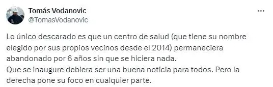 El alcalde de Maipú le responde a Matthei. Foto: X.