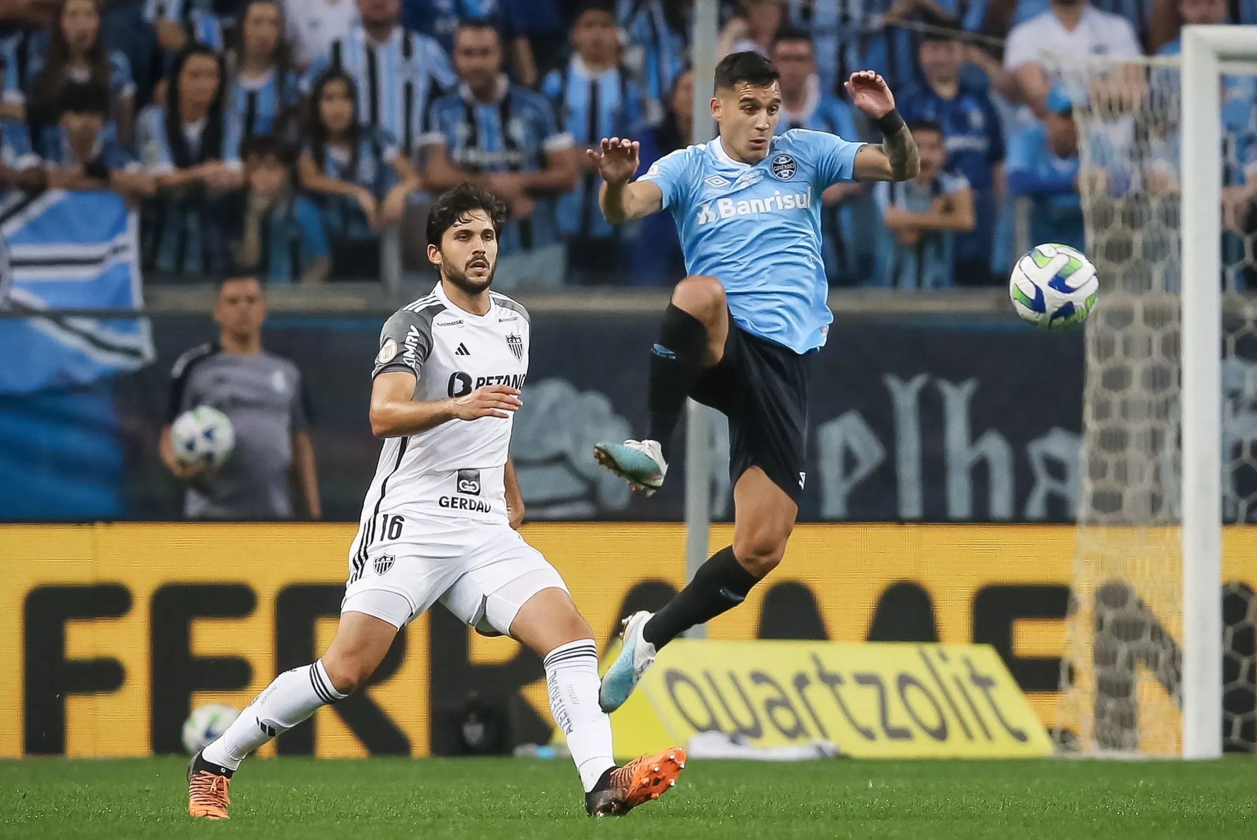 Grêmio leva vantagem no retrospecto de partidas contra o Atlético-MG. Foto: Pedro H. Tesch/AGIF