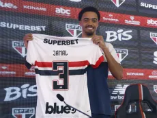 Jamal Lewis se 'empolga' ao receber notícia no São Paulo