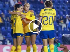 América Femenil sigue imparable y golea a Santa Fe (5-0)