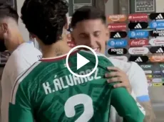 El gesto entre americanistas antes del México vs Uruguay