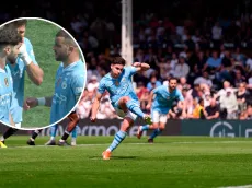 Manchester City, líder: gol de Julián Álvarez para el 4 a 0 ante Fulham